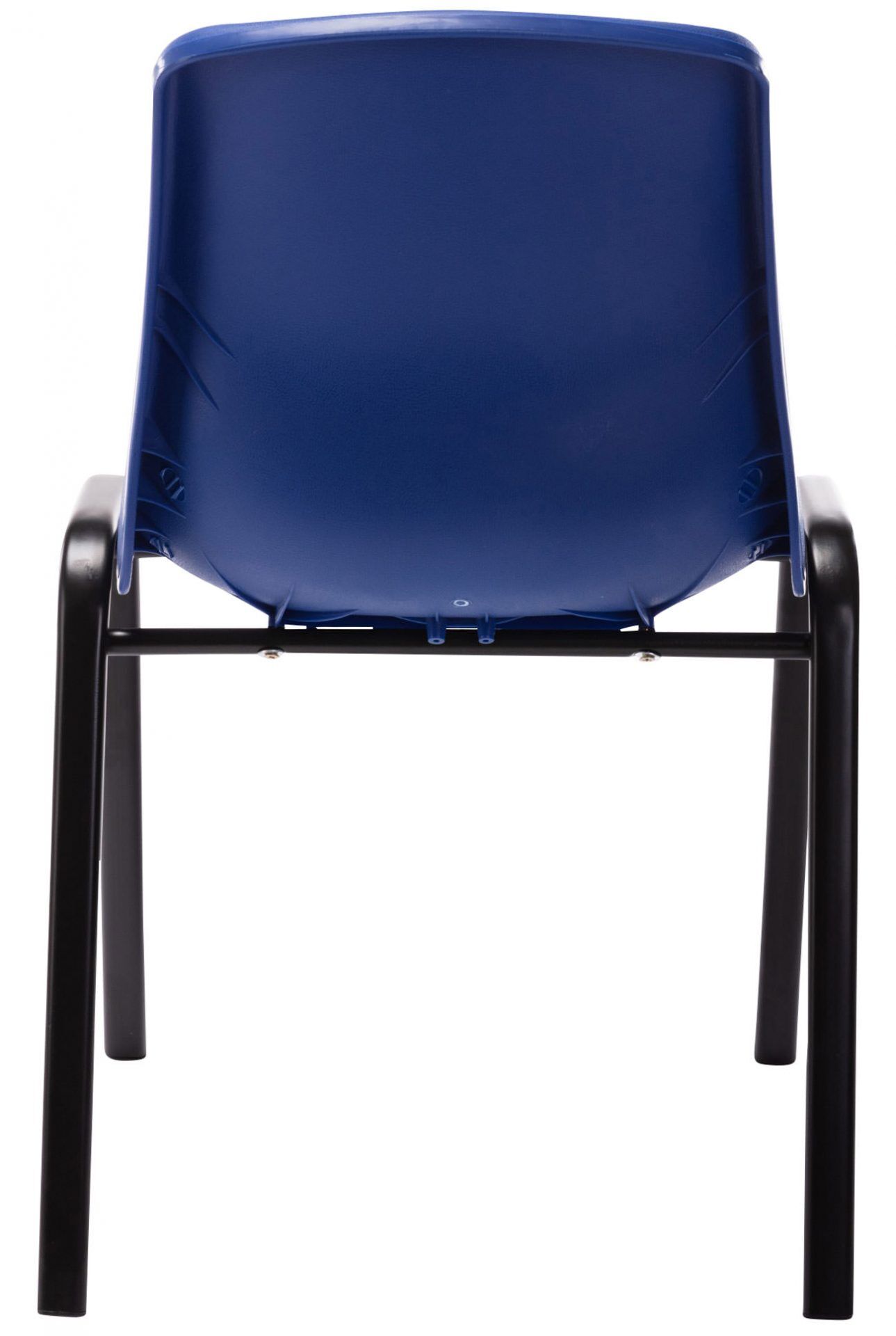 4er Set Stapelstuhl Nowra Kunststoff, blau