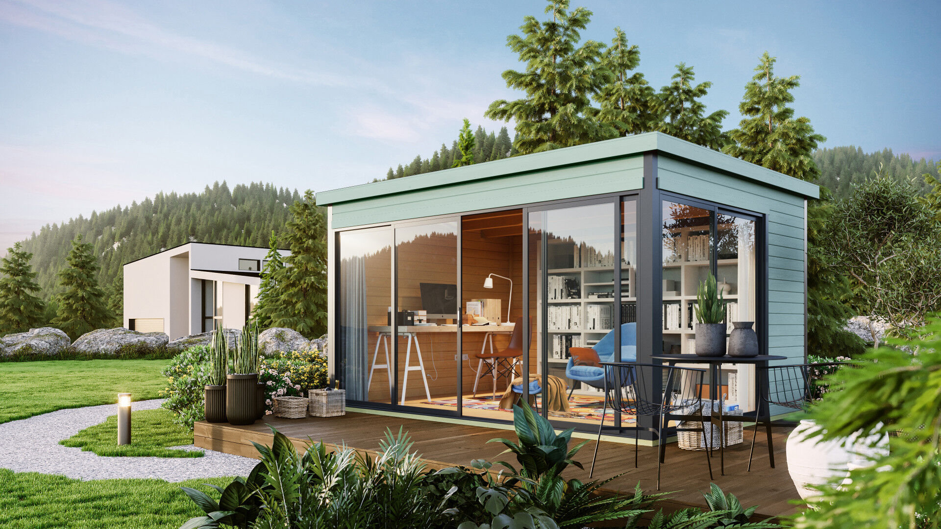 Lasita Maja Gartenhaus Domeo 4