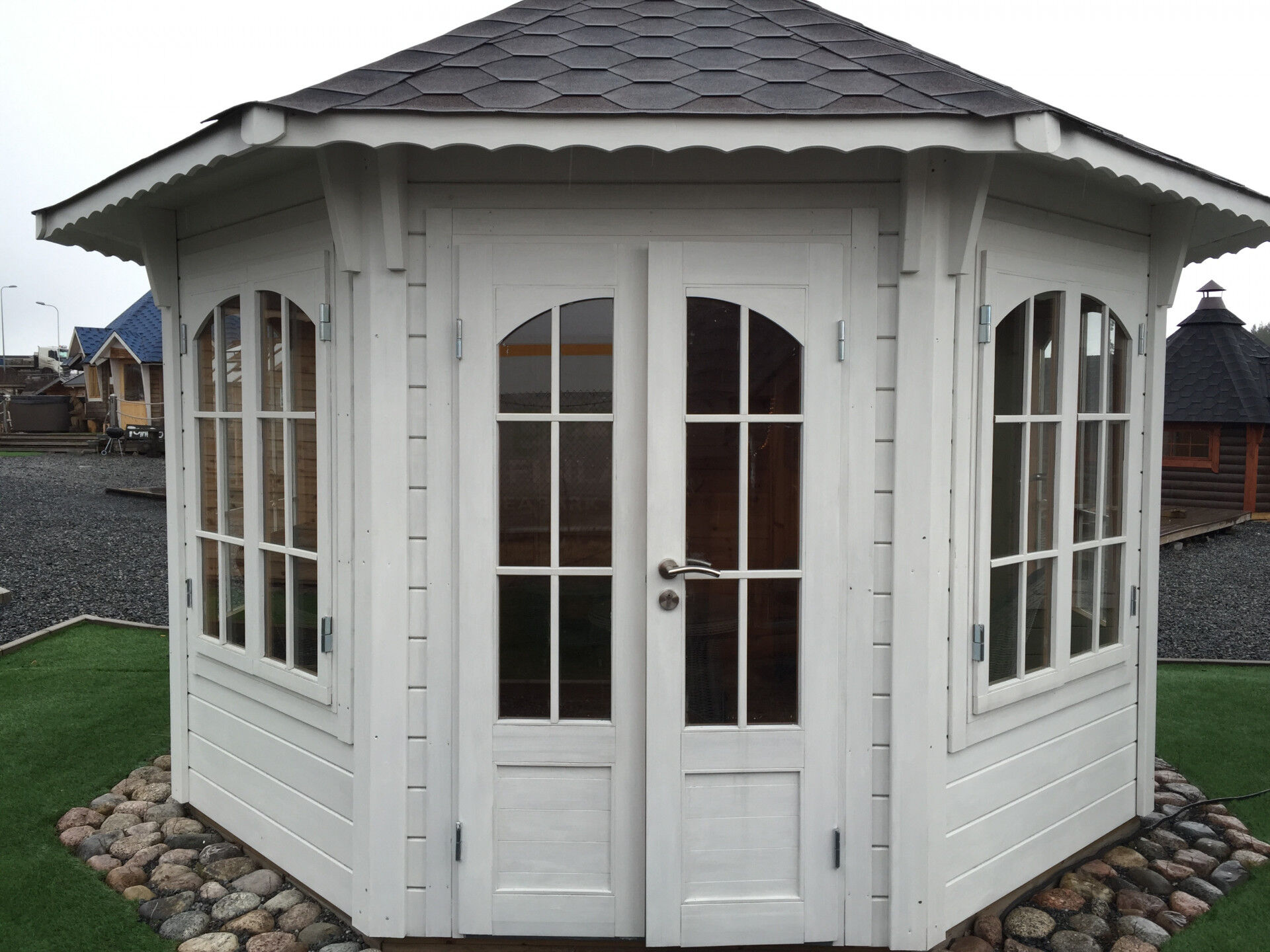 Pavillon Capri 10m2, schwarz