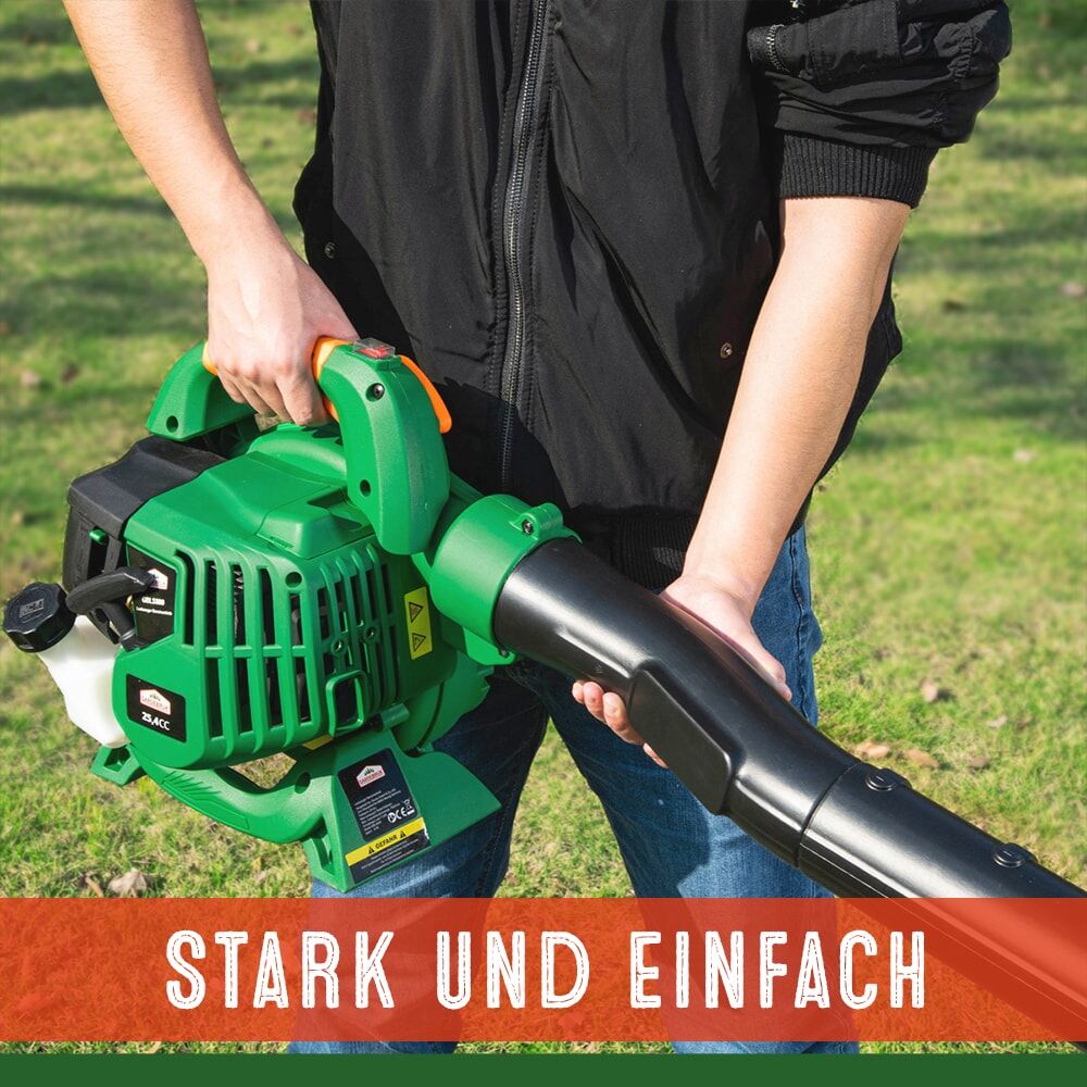 Benzin-Laubsauger 3in1 mit 45L Auffangsack