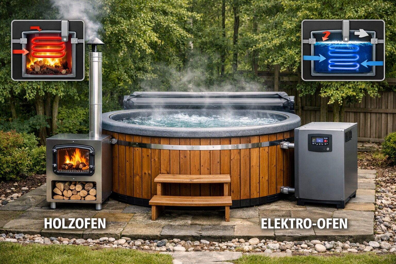 Wie funktioniert ein Badefass?