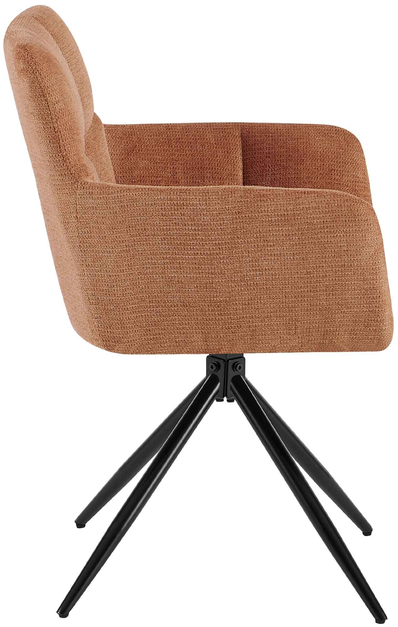 Esszimmerstuhl Jonah Stoff, orange