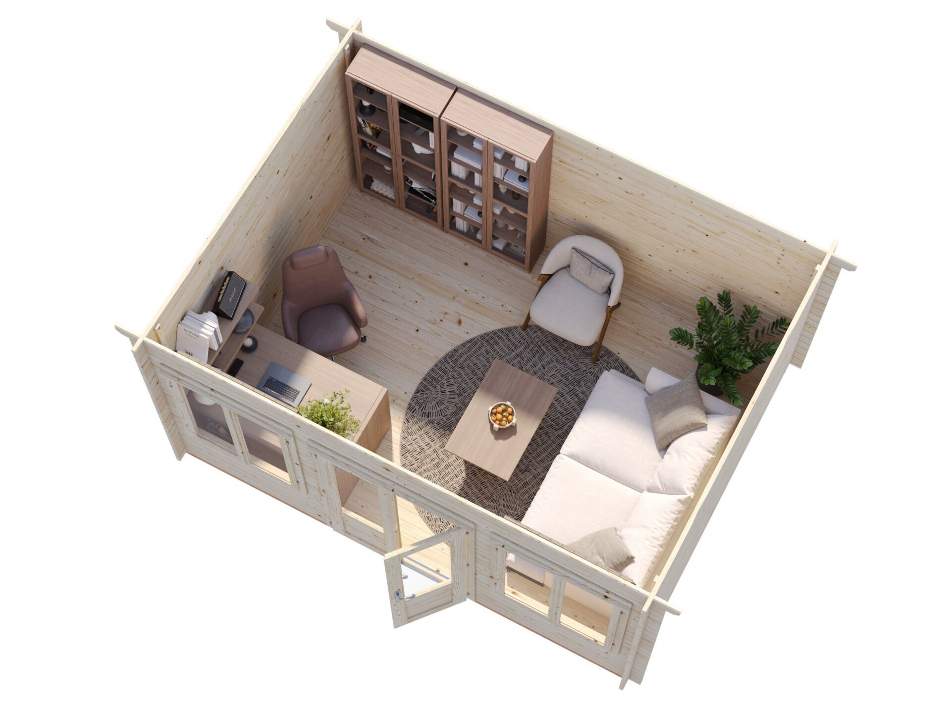 Palmako Pultdach Gartenhaus Lisa 11,5 m²