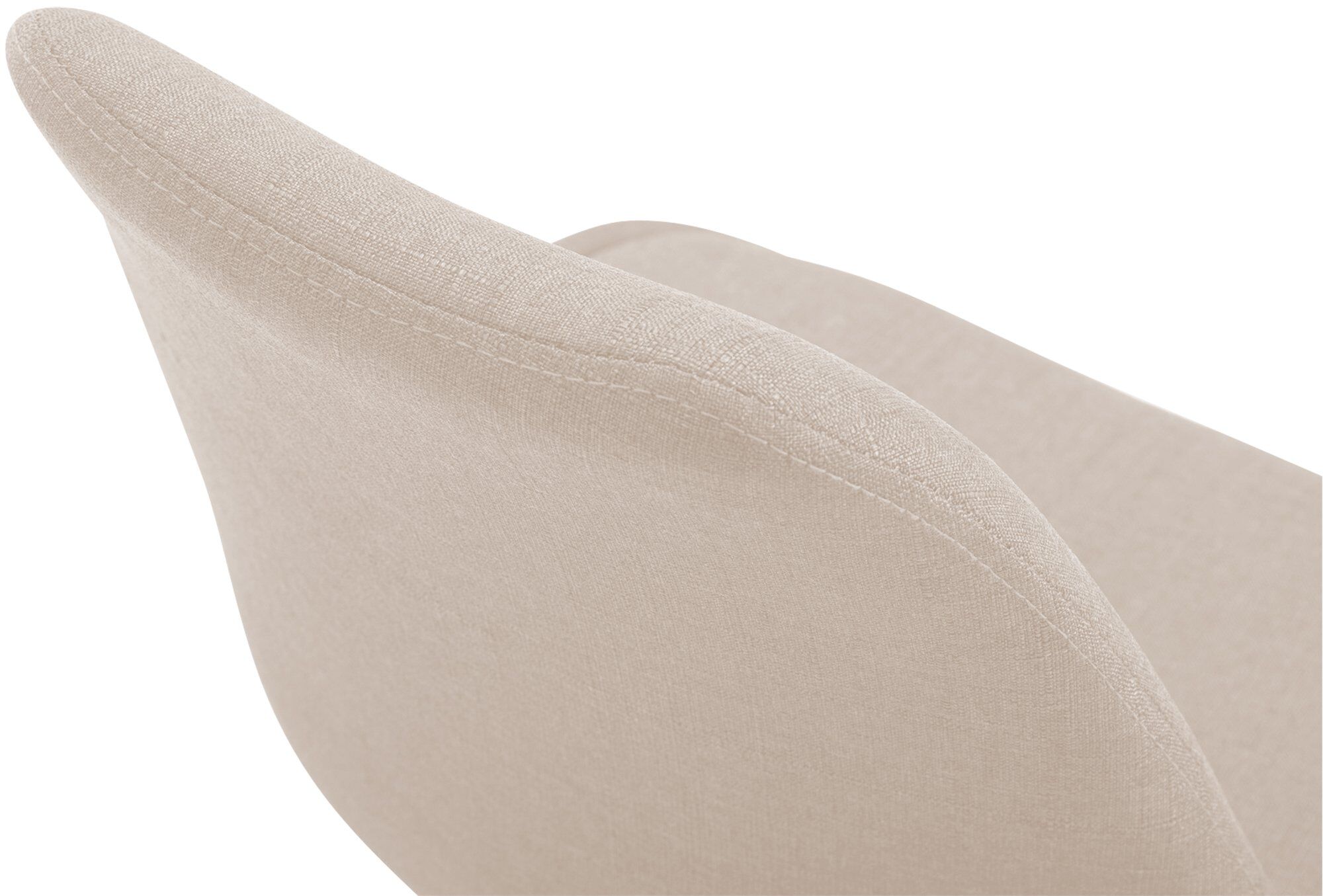 Stuhl Maverick C Stoff, creme