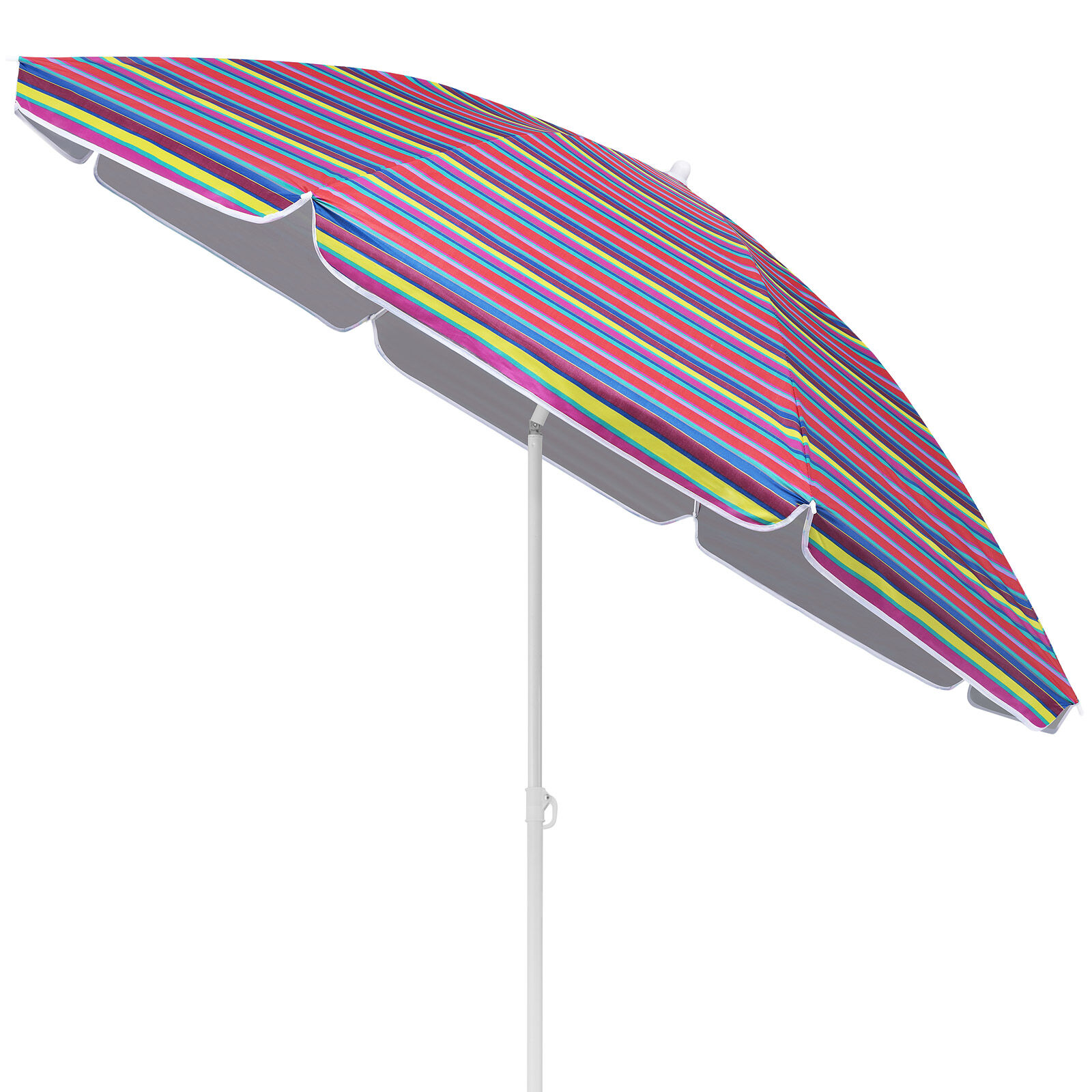 Sonnenschirm Crete Bunt 200cm UV-Schutz 50+ Neigefunktion