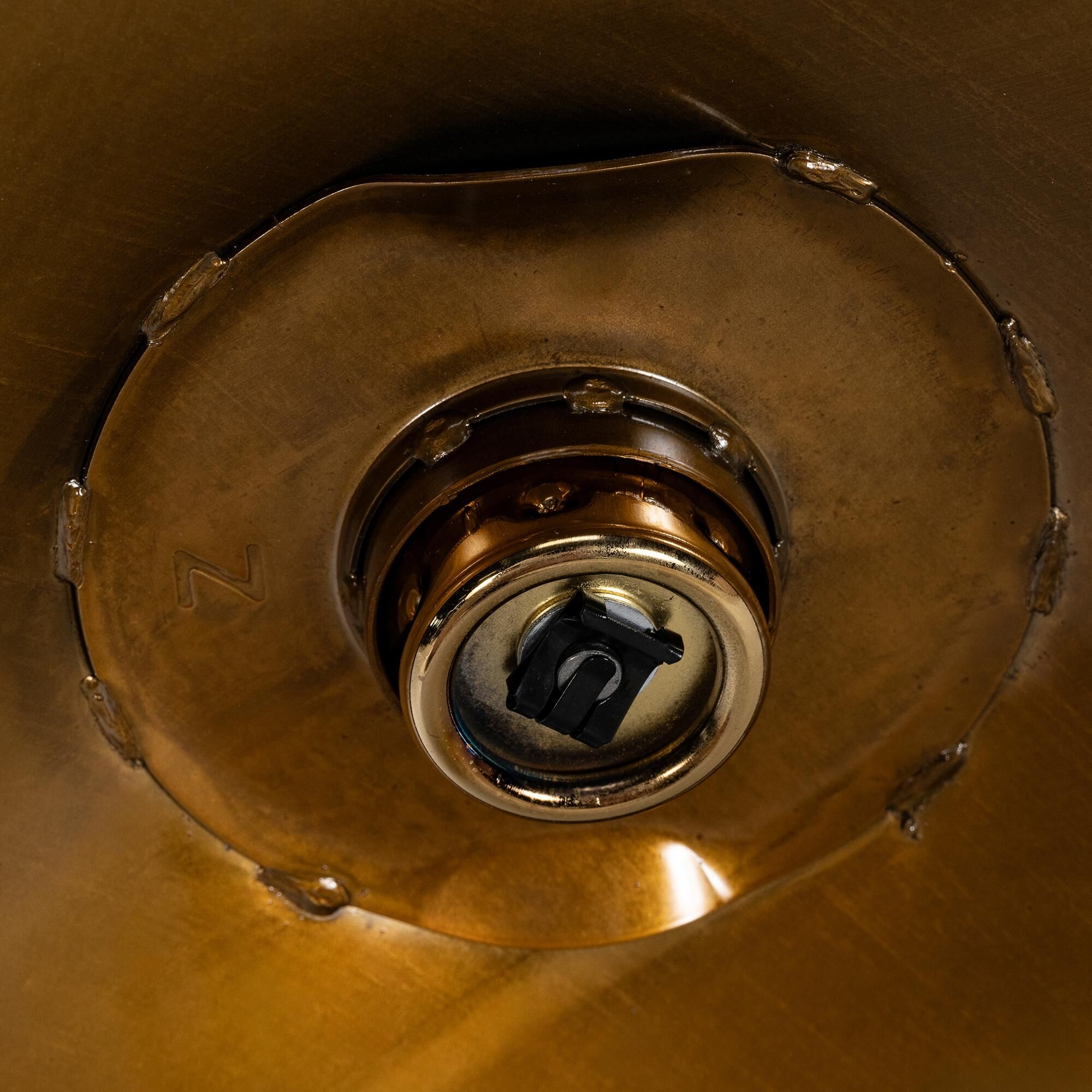 Ersatz Gestell für Barhocker 8 x 8 cm, gold