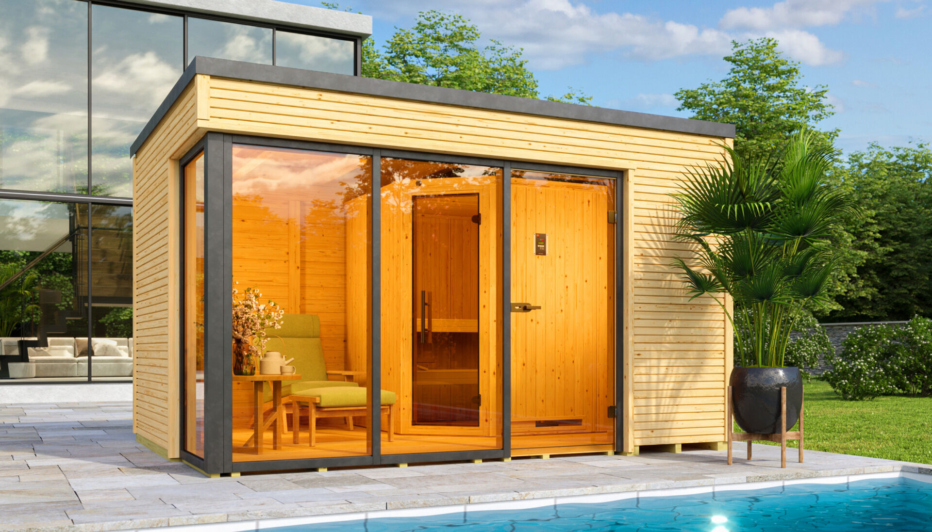 weka Design-Saunahaus CUBILIS