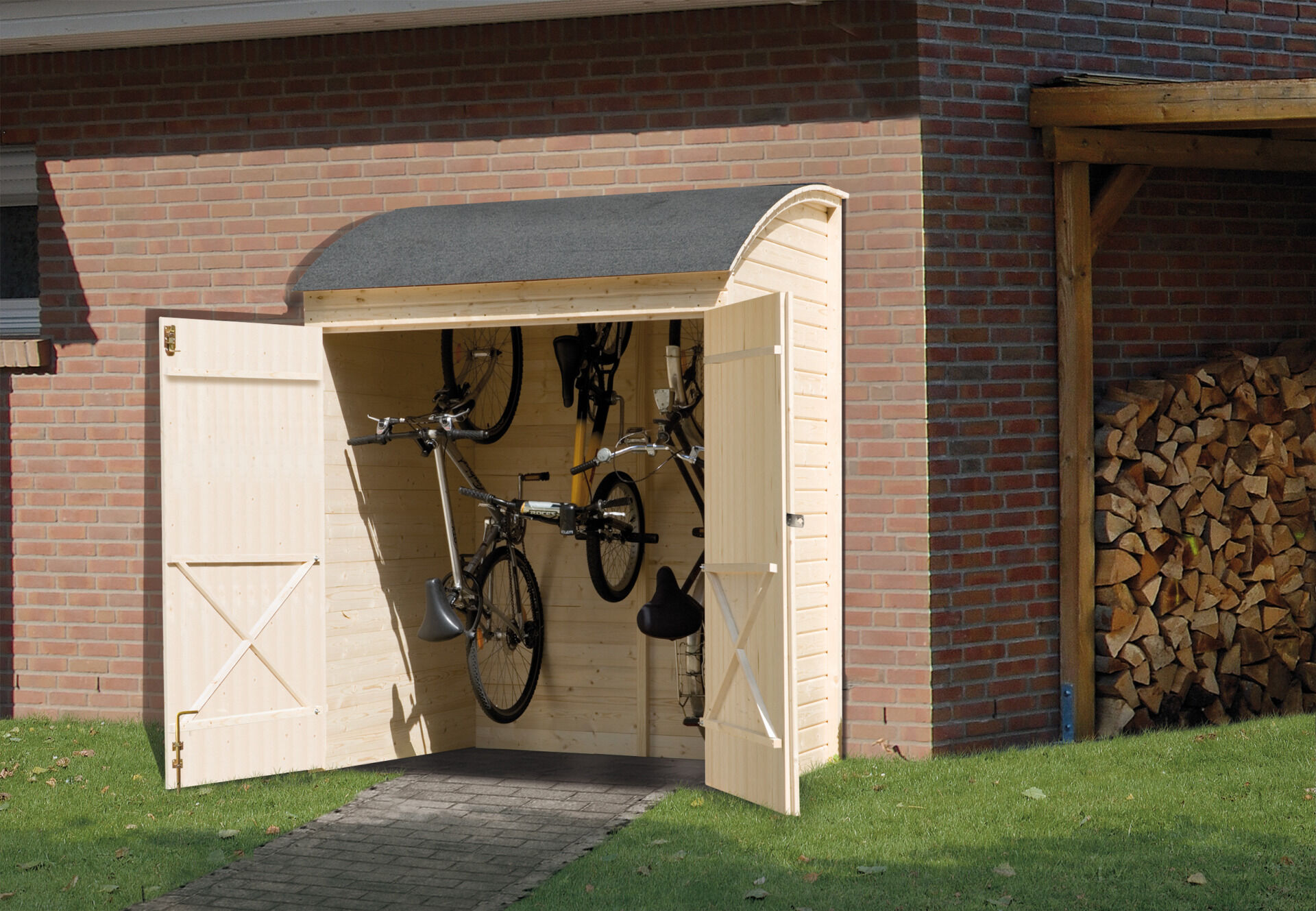 weka Fahrrad- und Mehrzweckbox, natur, 19 mm