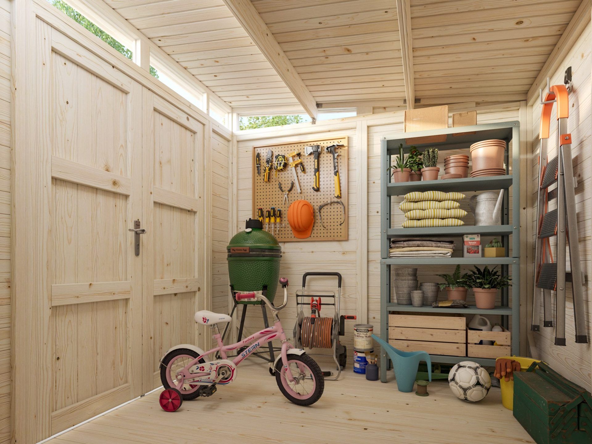 Palmako Pultdach Gerätehaus Elias 4,9 m²