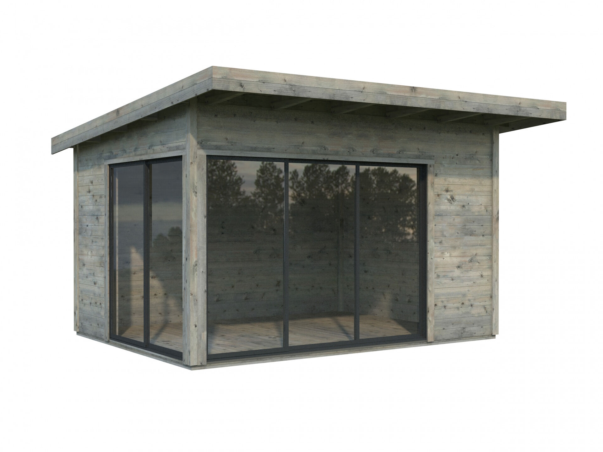 Palmako Pultdach Gartenhaus Andrea 11,2 m² Slide