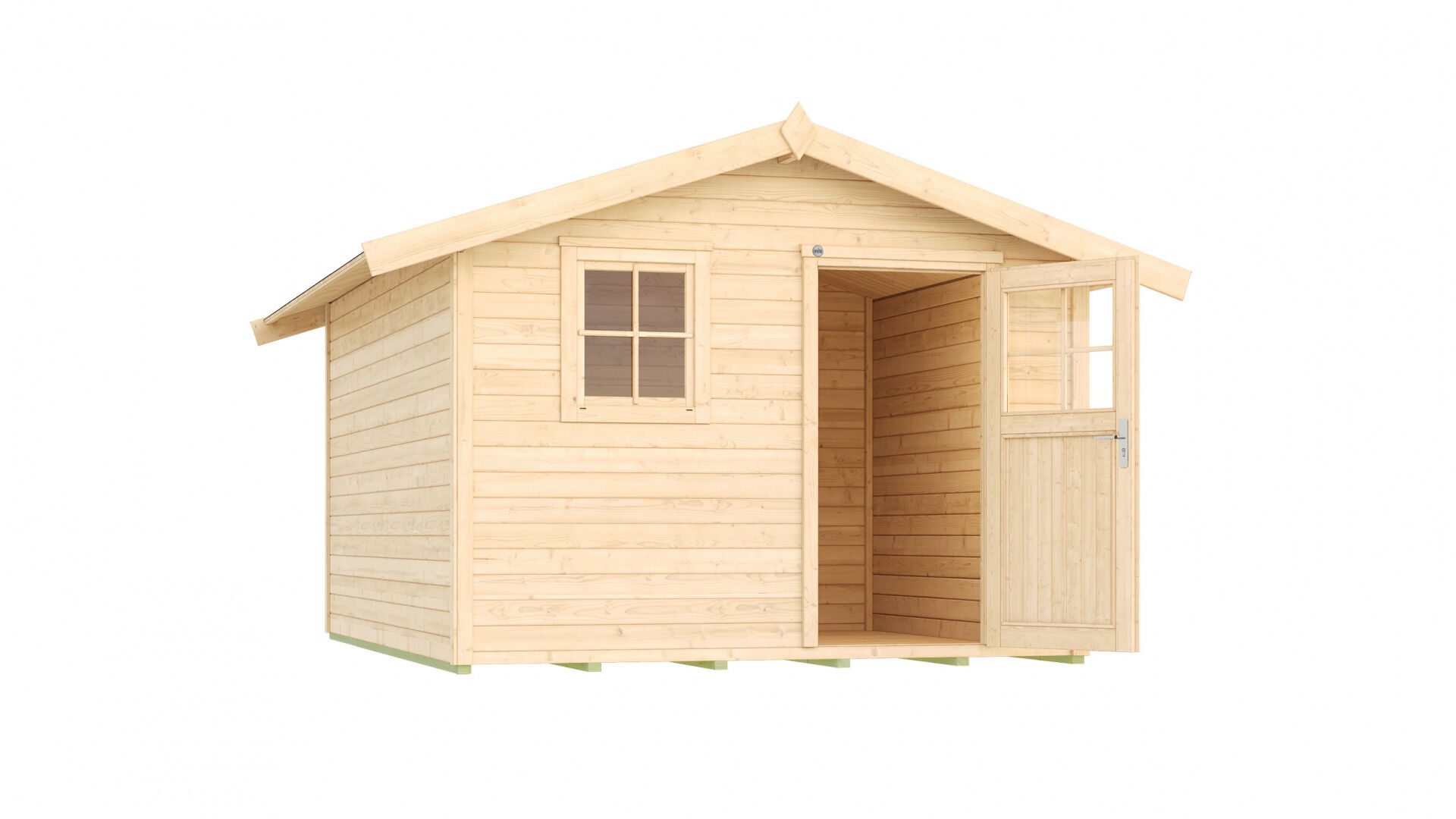 weka Gartenhaus 123 - 3,8x3,2m