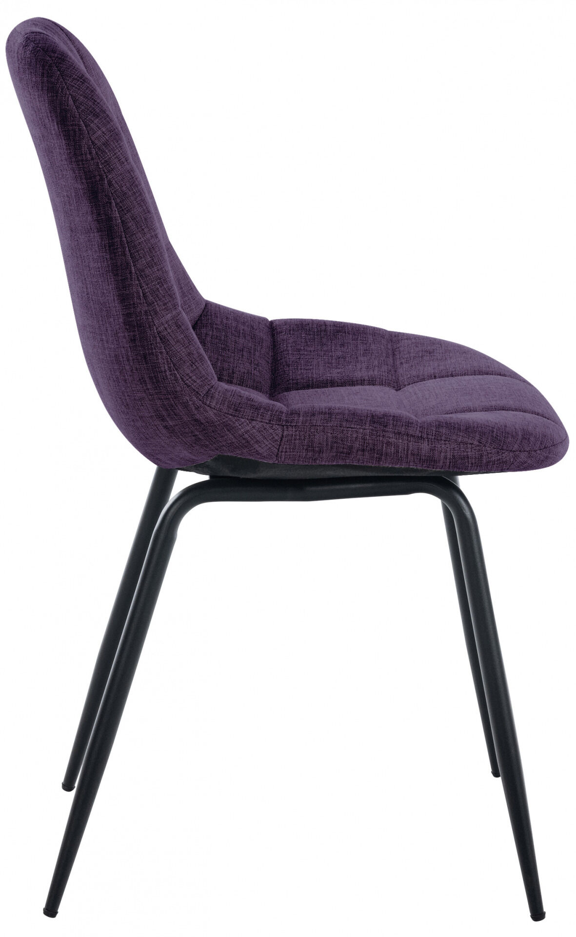 2er Set Stuhl Tom Stoff, lila