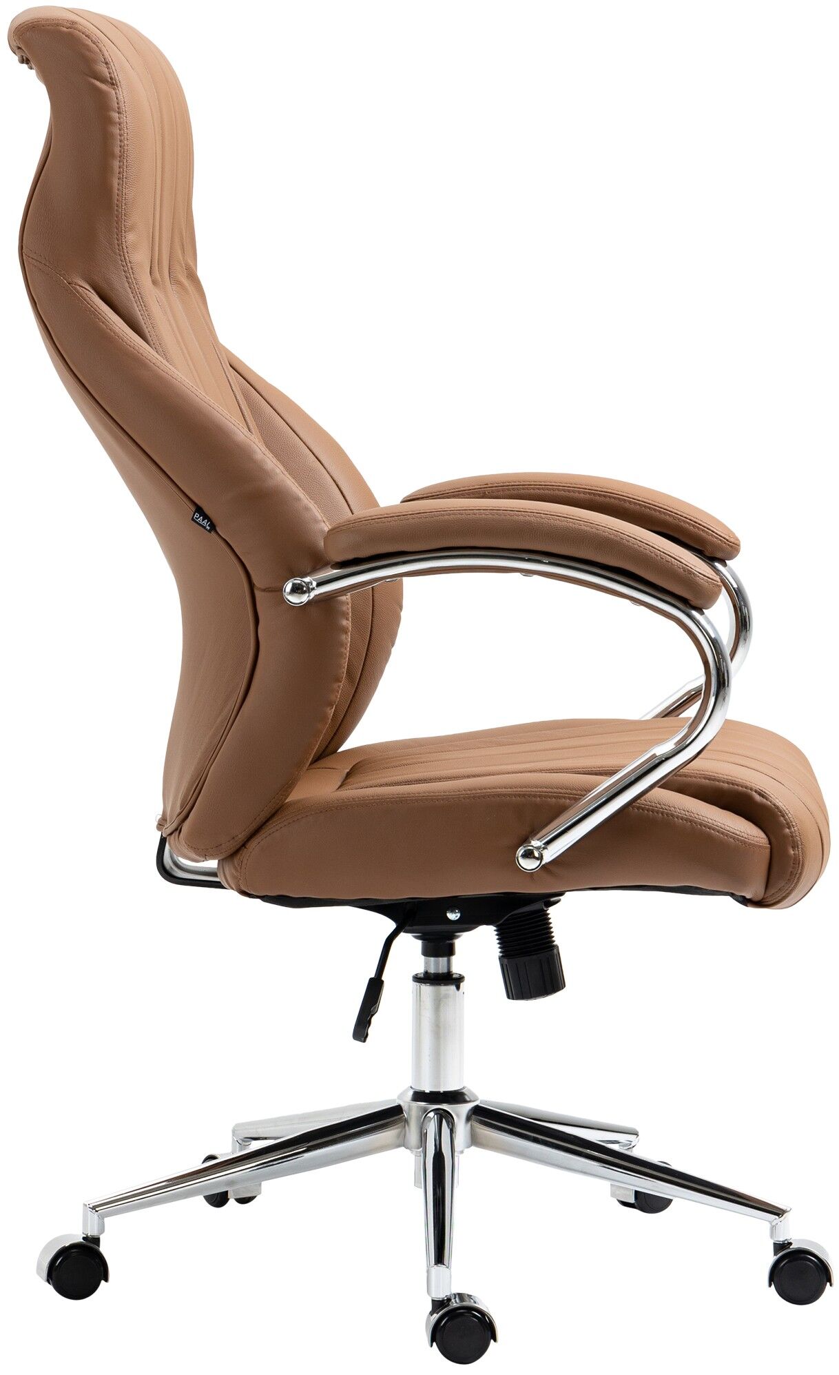 Bürostuhl Wigan Echtleder, hellbraun