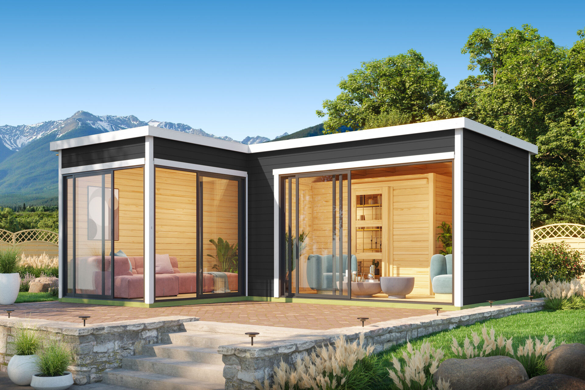 Lasita Maja Gartenhaus Domeo 11