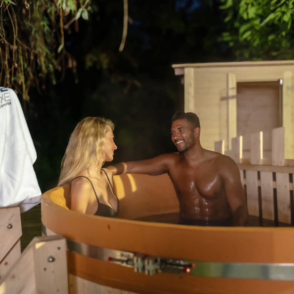 Hot Tub mit Ofen SKANDI M - Ø180cm