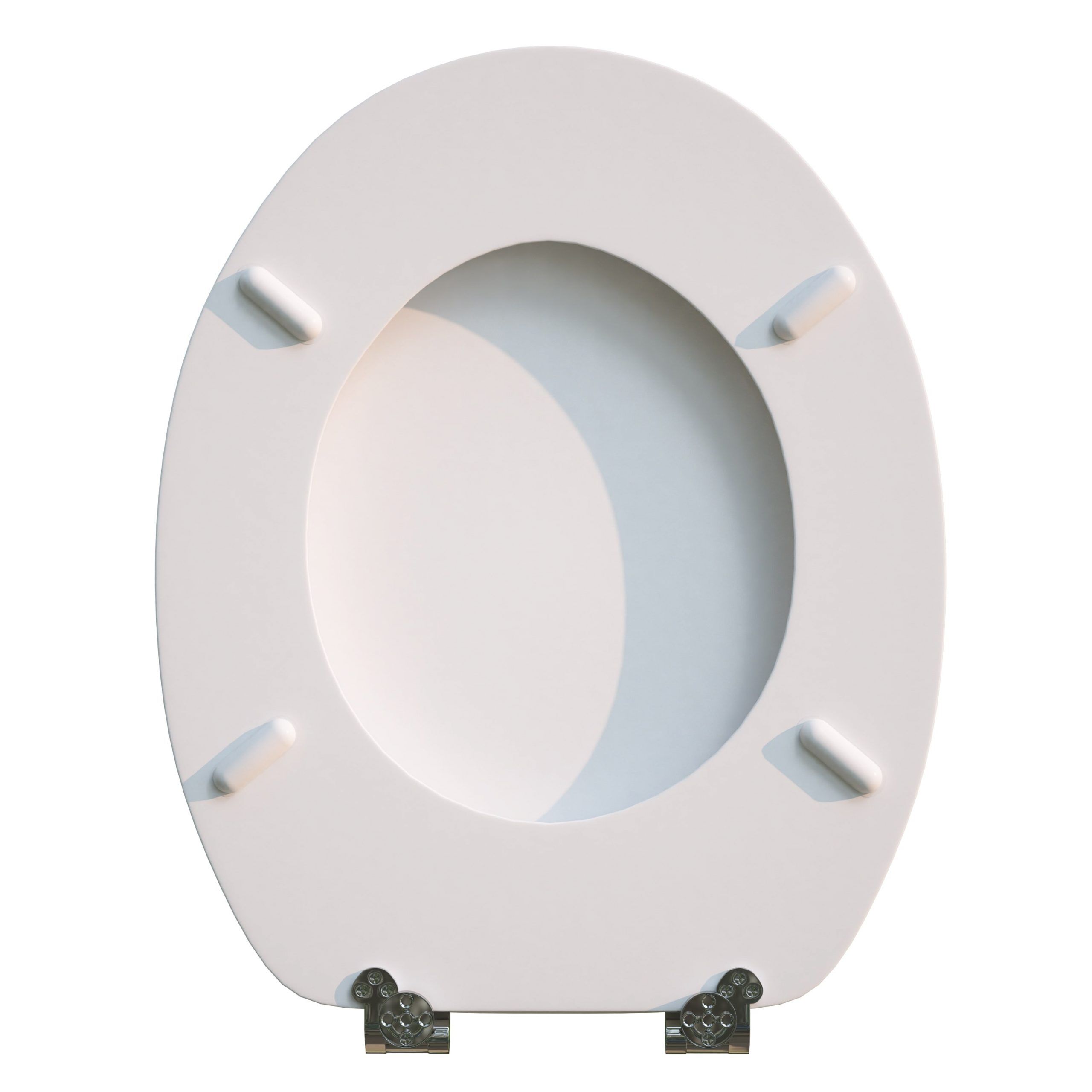 Toilettensitz Weiß mit Absenkautomatik
