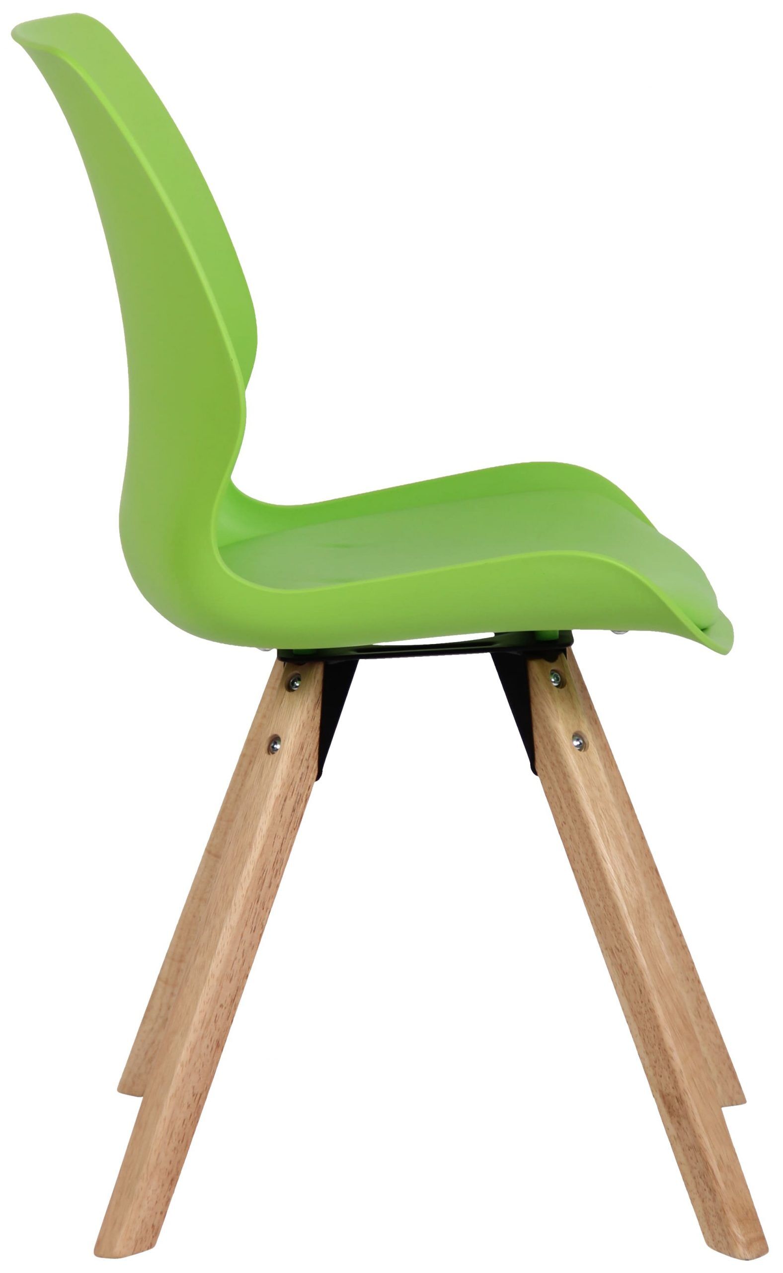 Stuhl Luna Kunststoff, grün
