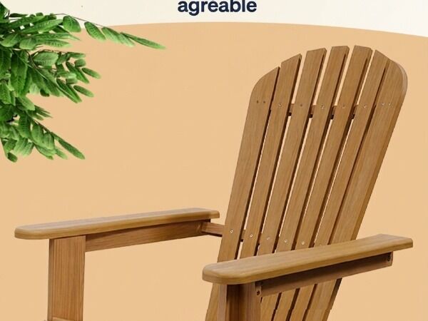 Liegestuhl Adirondack Akazienholz klappbar