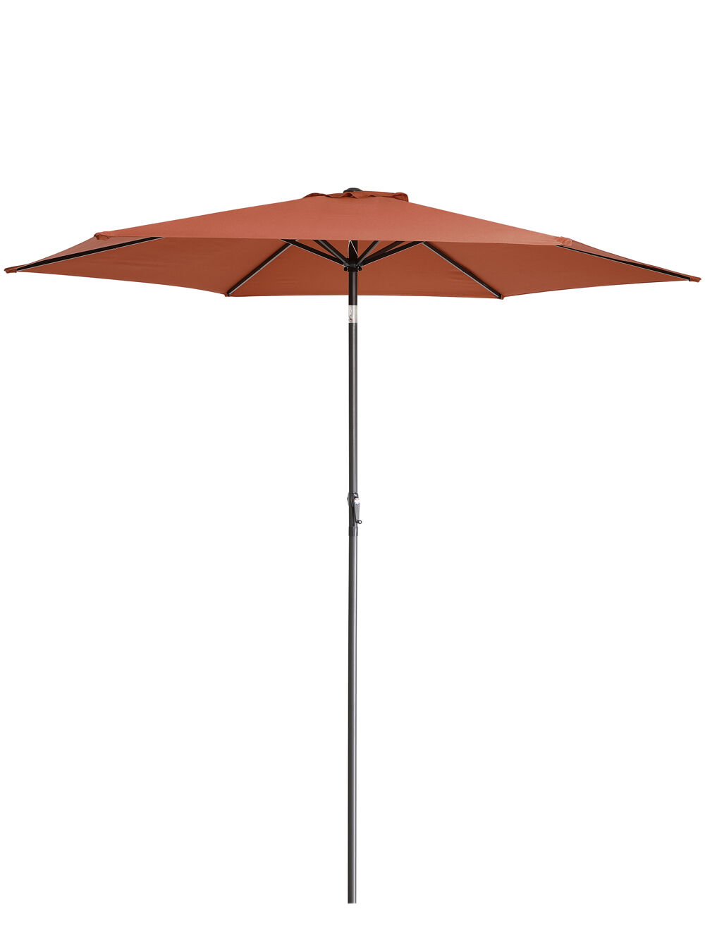 Sonnenschirm Tahiti Terrakotta Alu Ø300cm UV-Schutz 80+