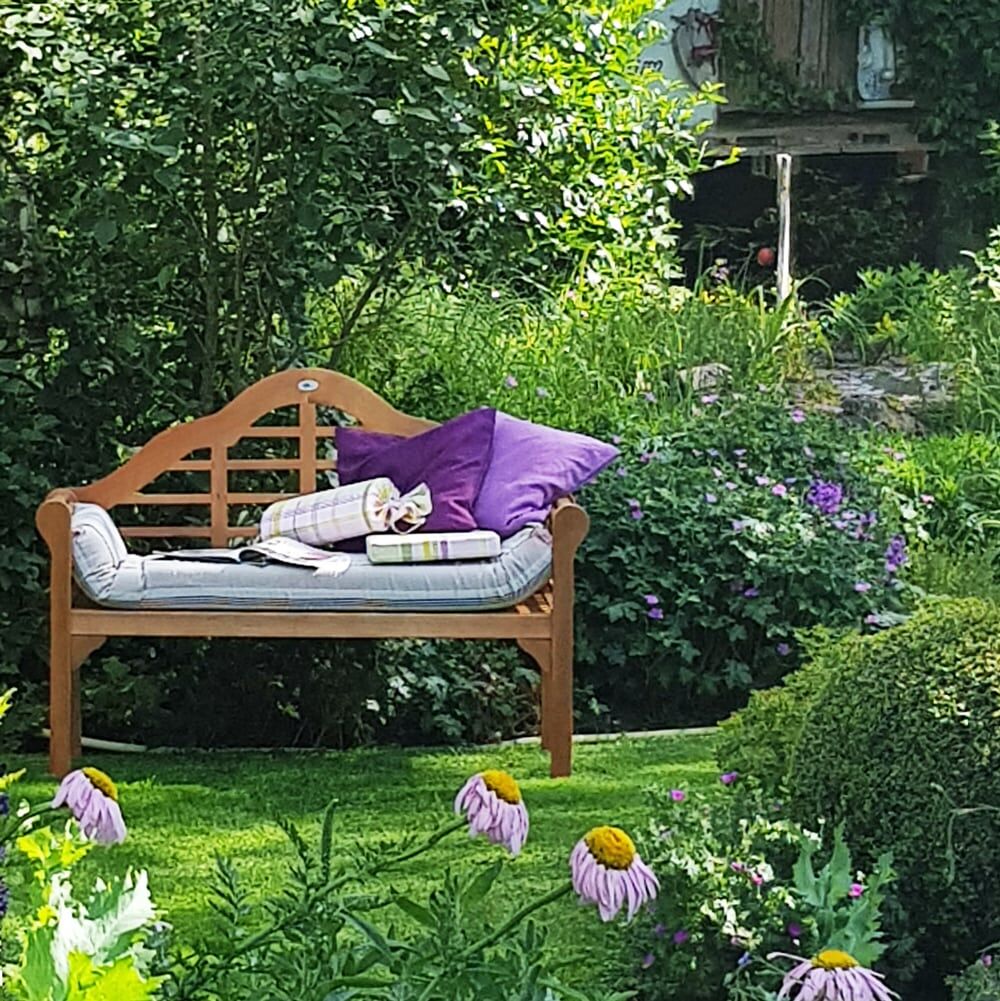 Gartenbank Marlboro Eukalyptusholz FSC®-zertifiziert 135x52x100cm