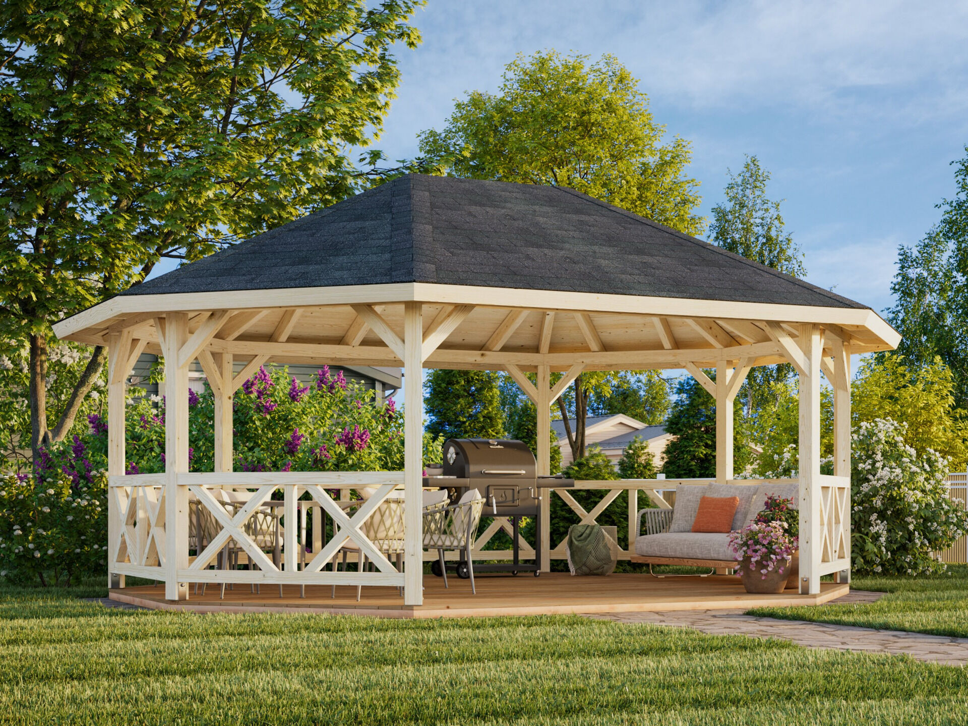 Palmako Pavillon Betty 25,0 m²