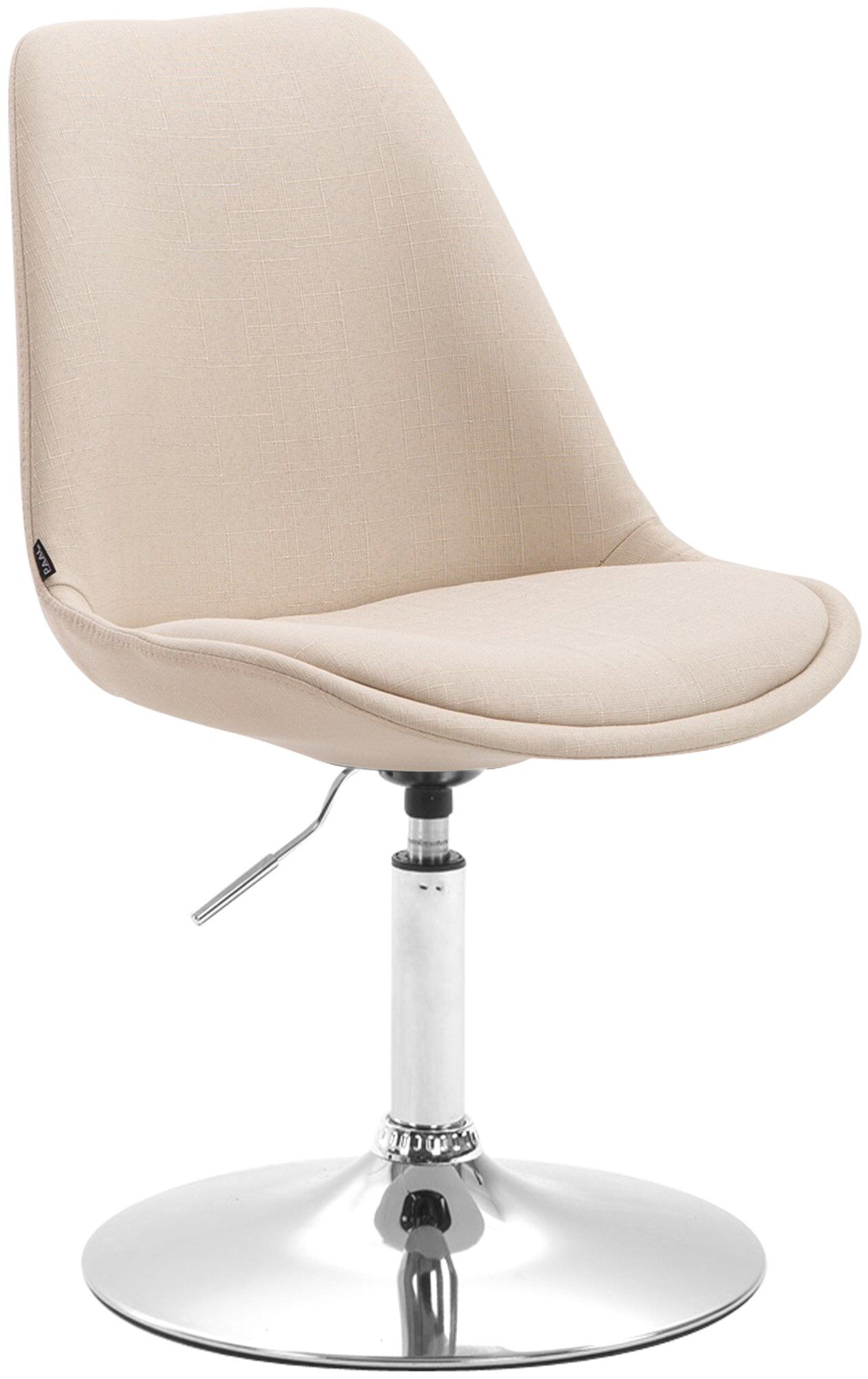 Stuhl Maverick C Stoff, creme