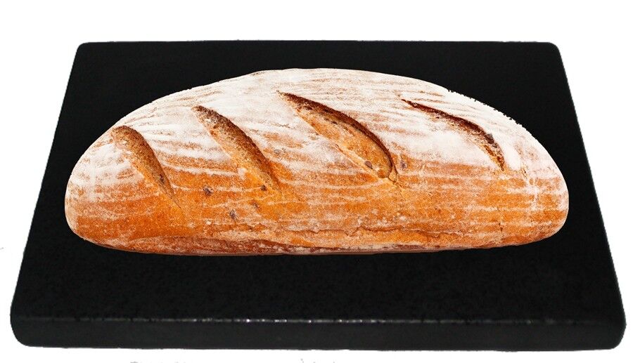 Megrill 375x295x30mm glasierter Brotbackstein