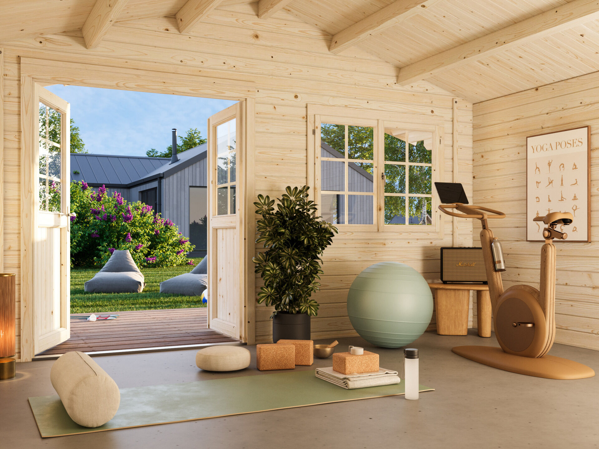 Palmako Gartenhaus Britta 17,5 m²