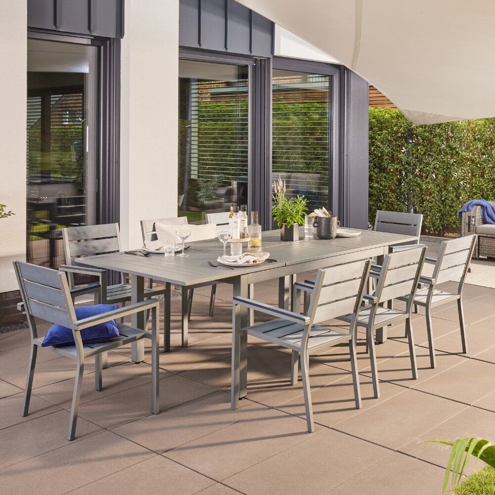 Gartentisch ausziehbar CASA - 160/240 x 100 cm