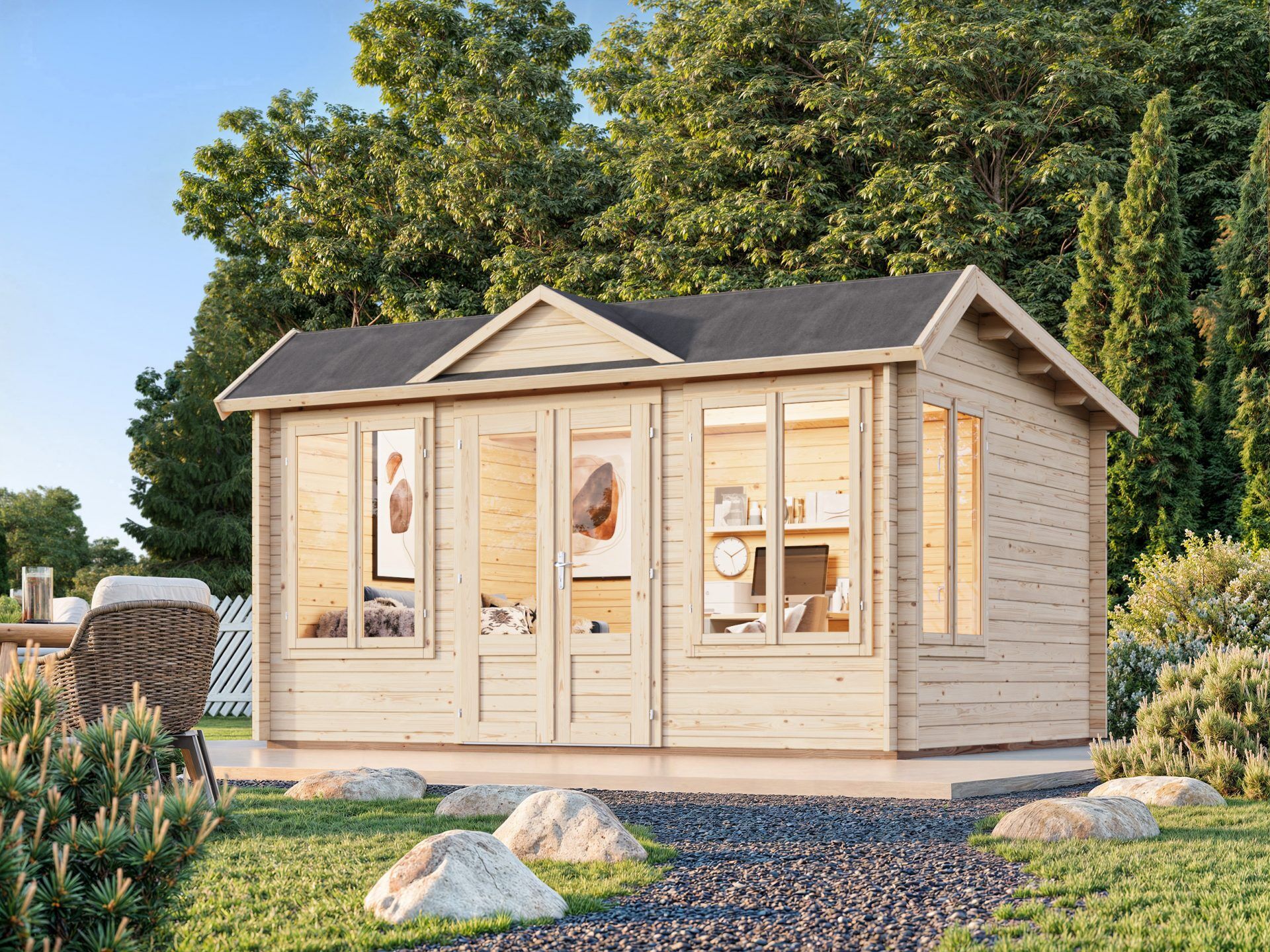 Palmako Gartenhaus Claudia Pent 11,5 m²