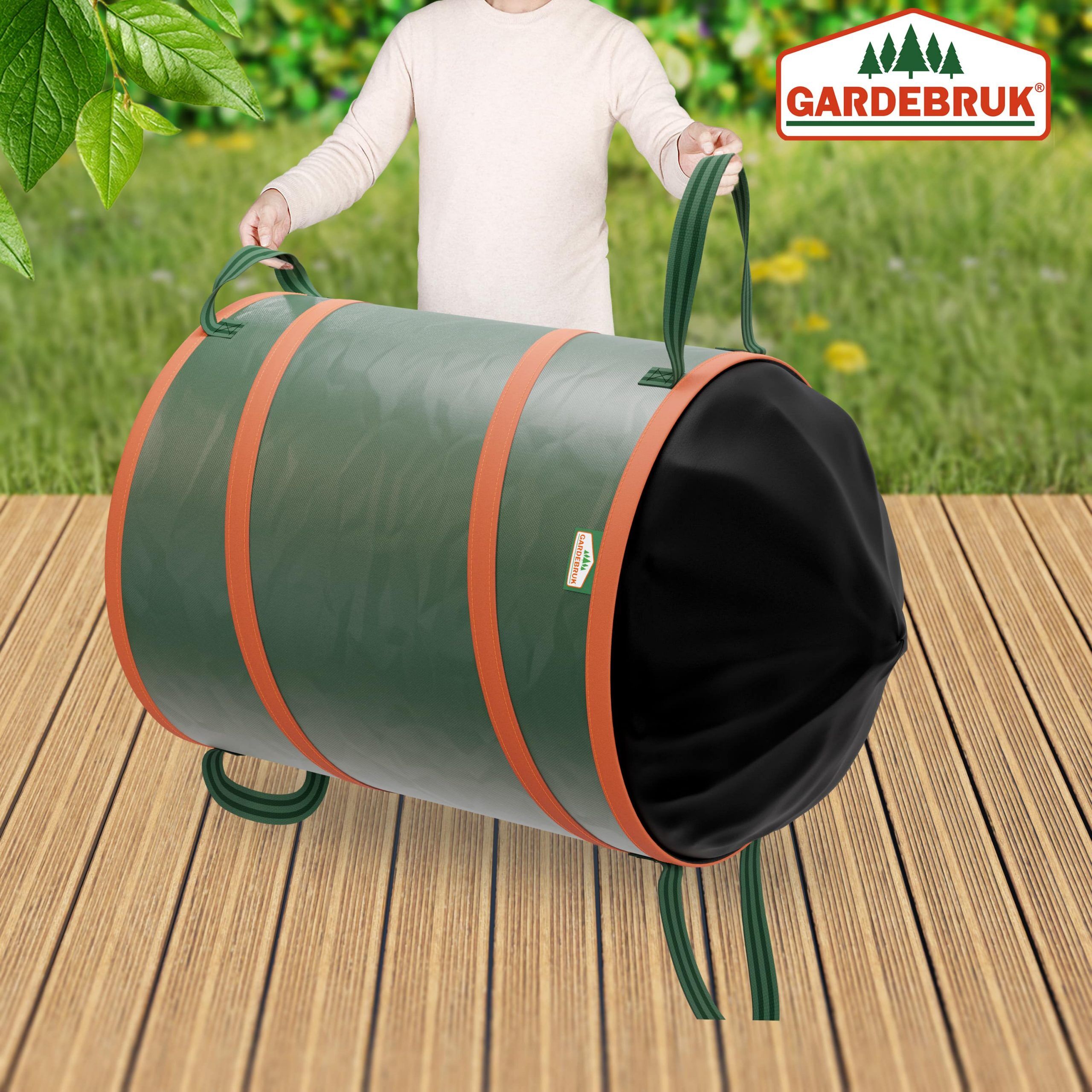 Popup Gartenabfallsack 3er-Set Grün je 165 Liter