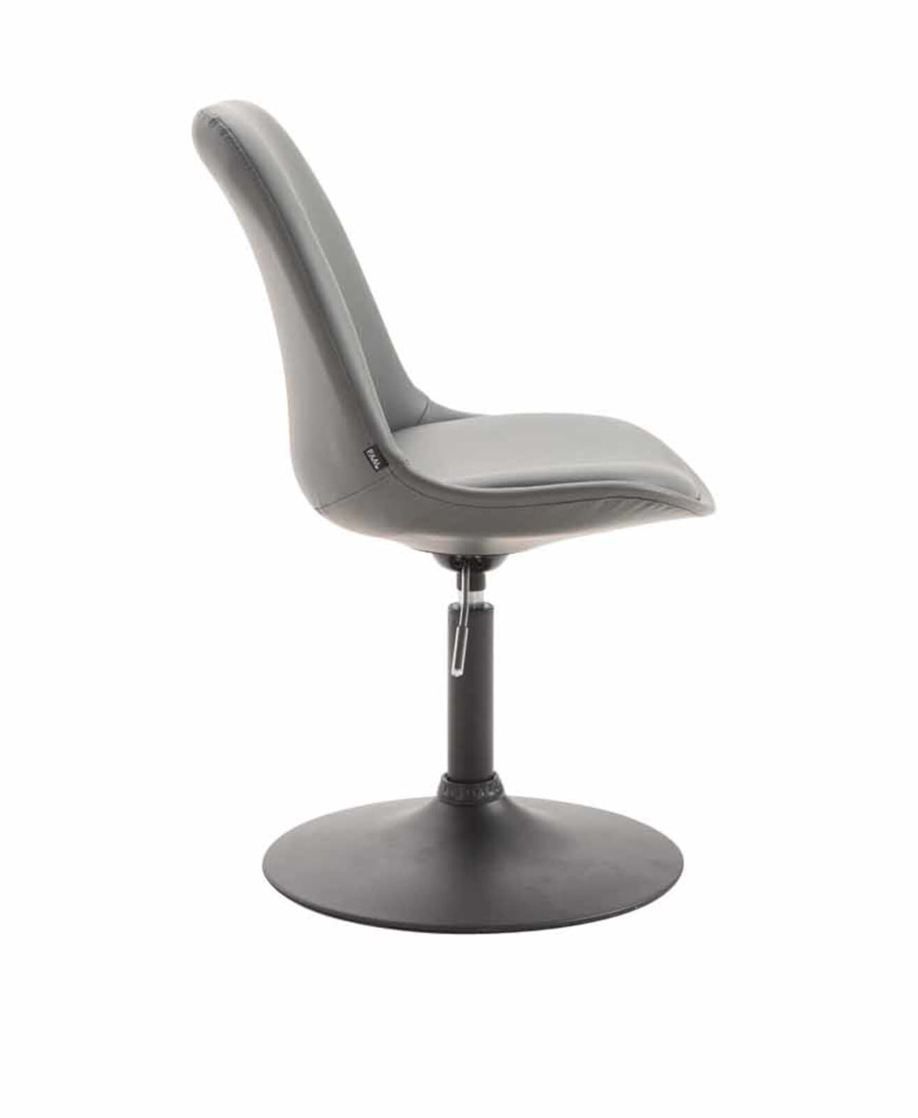 4er Set Esszimmerstühle Maverick B Kunstleder, grau