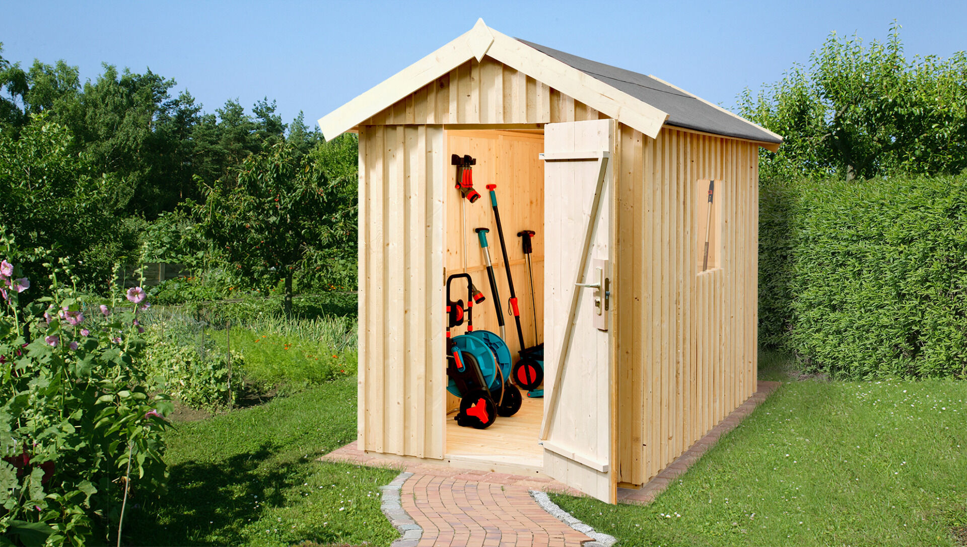 weka Schwedenhaus Gartenhaus 2,0x2,9m