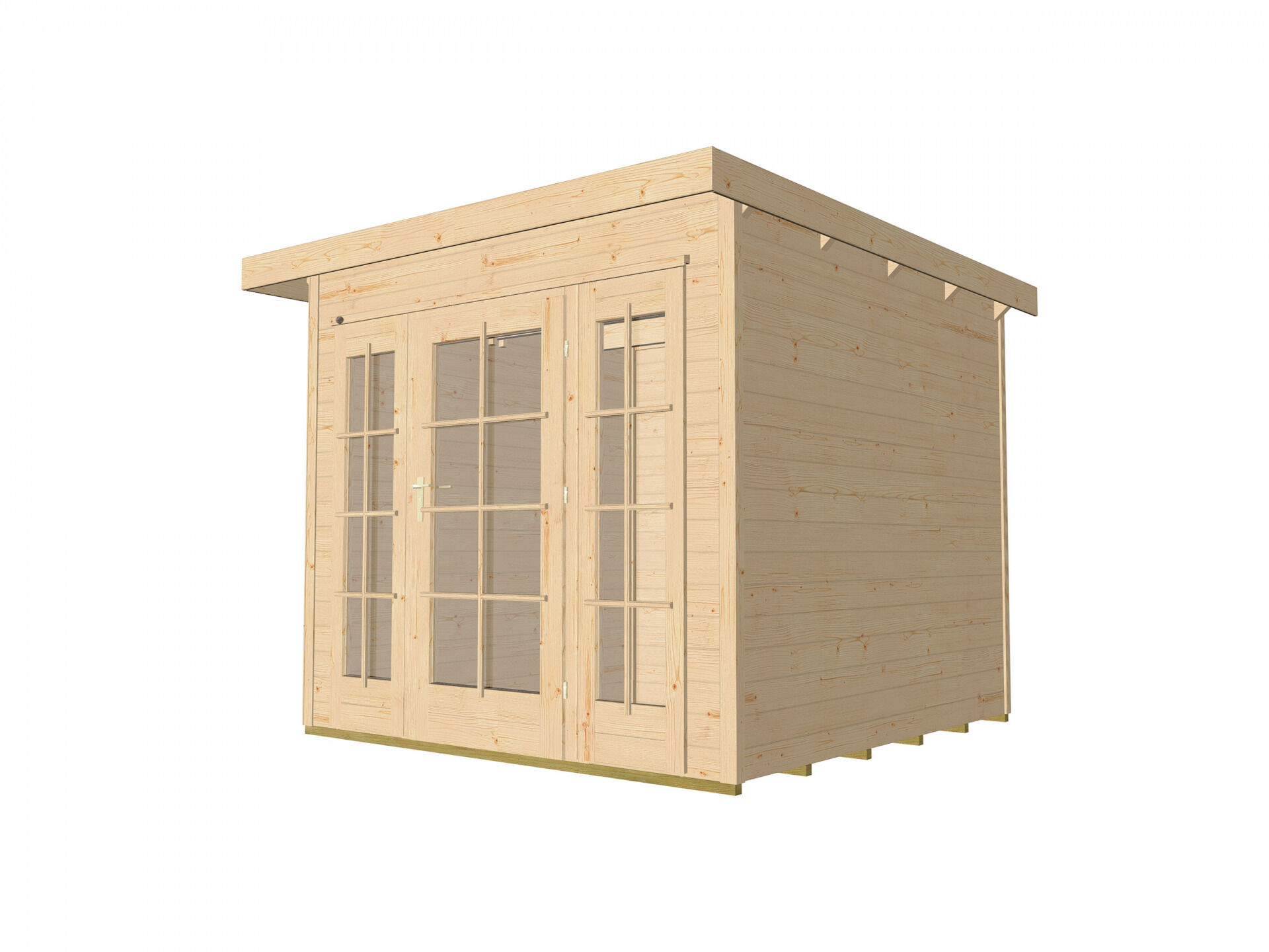 weka Gartenhaus Panorama 172 2,6x2,9m