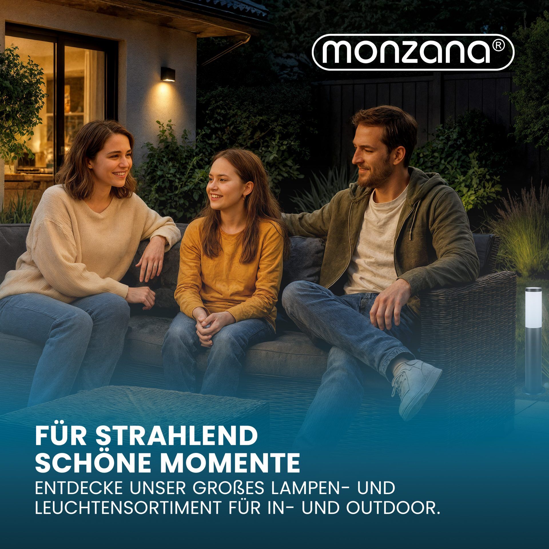 Wegeleuchte Dahlia Anthrazit