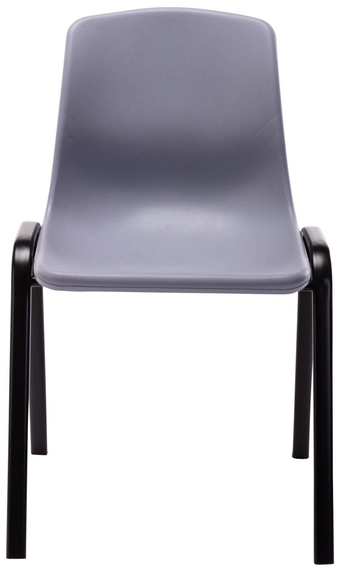 4er Set Stapelstuhl Nowra Kunststoff, grau