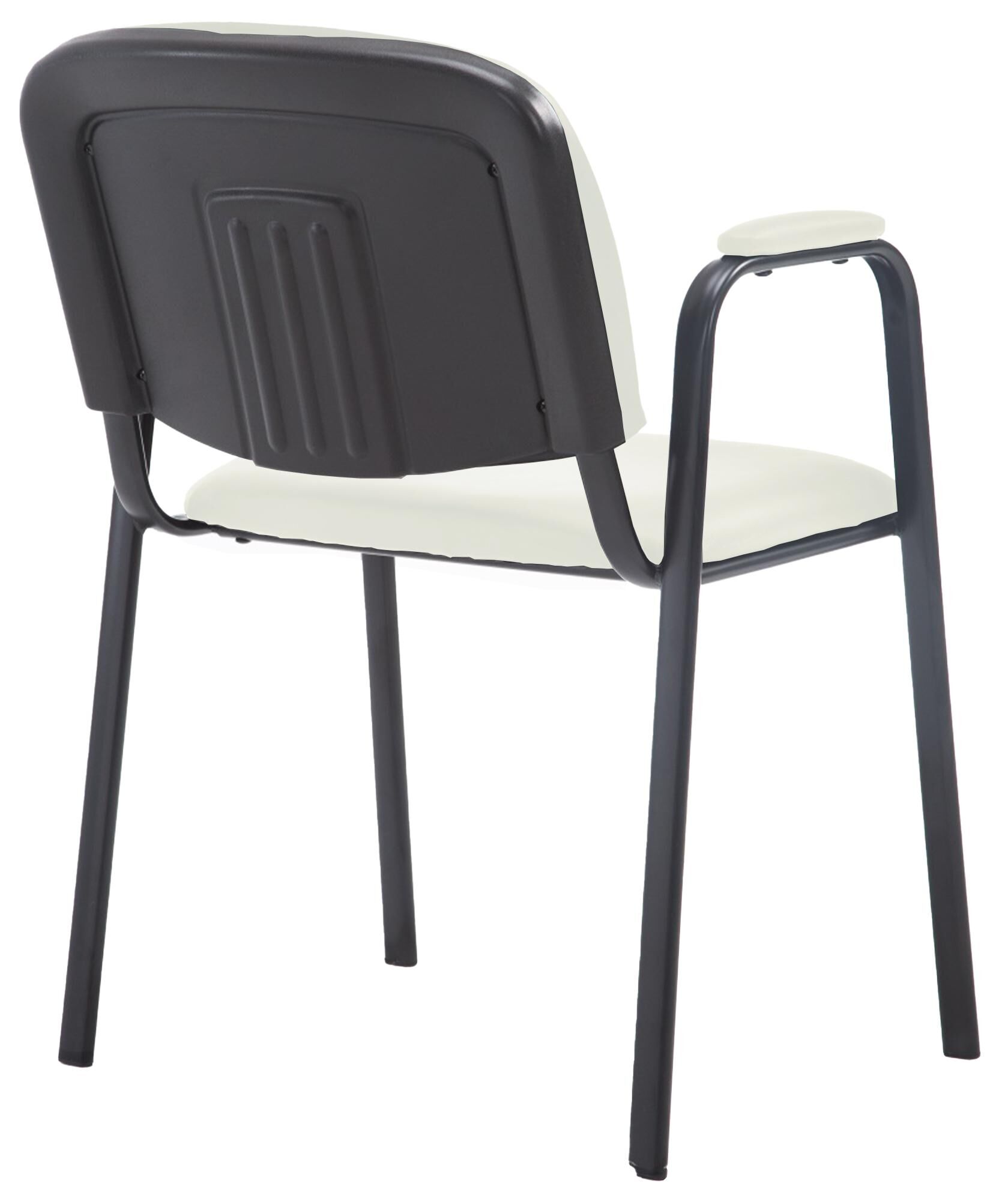 Besucherstuhl Ken PRO Kunstleder, creme
