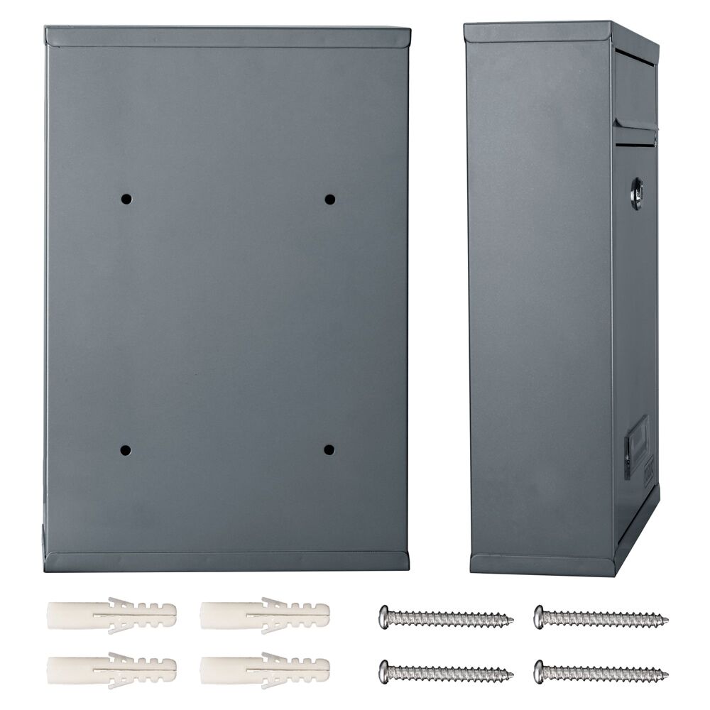 Briefkasten Silber 32x22x9cm