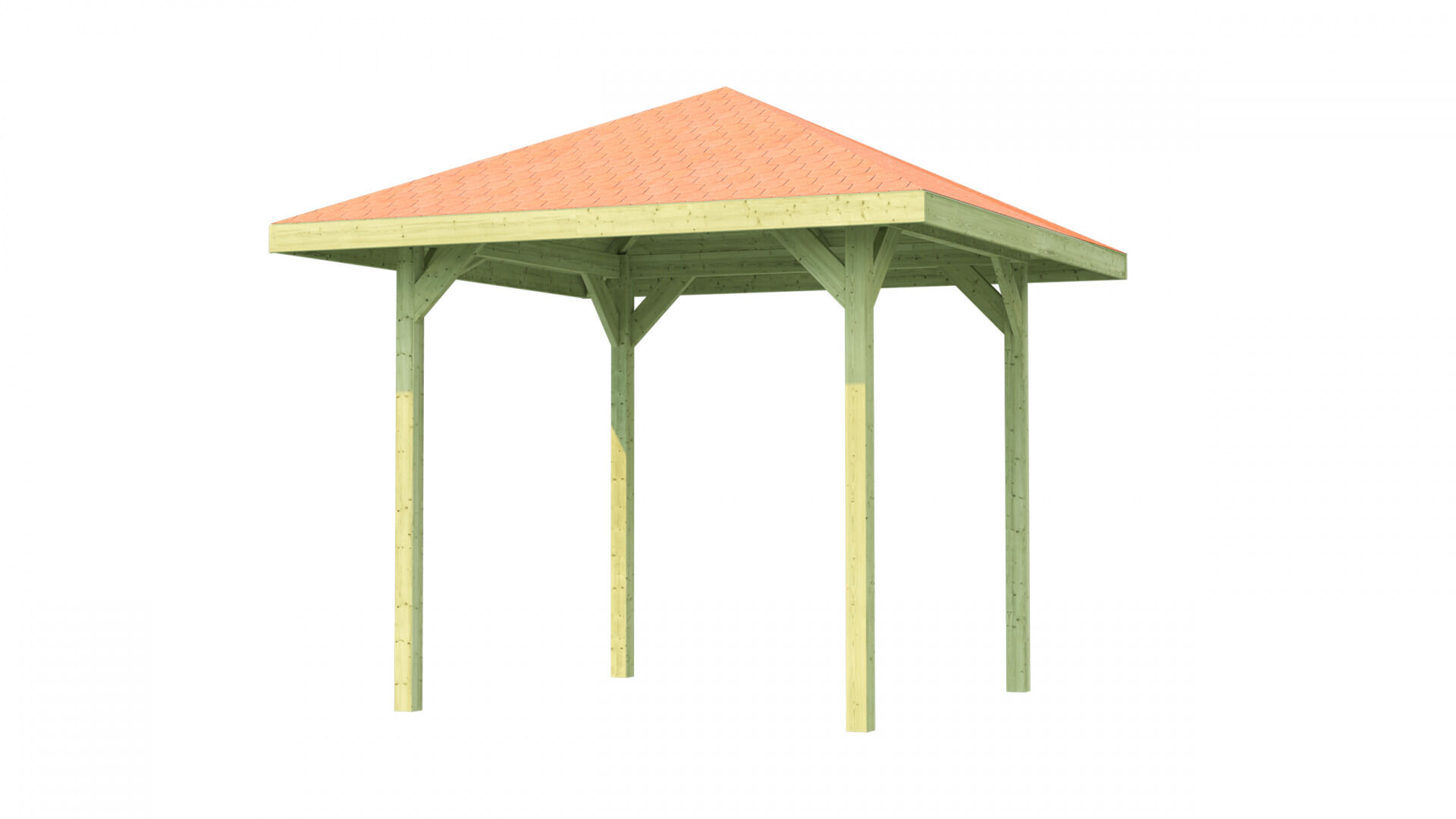 weka Gartenoase 651 Gr.1, Sparset inkl. roten DS