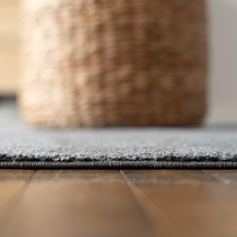 Kurzflor Teppich FOFI - 300 x 200 cm Grau