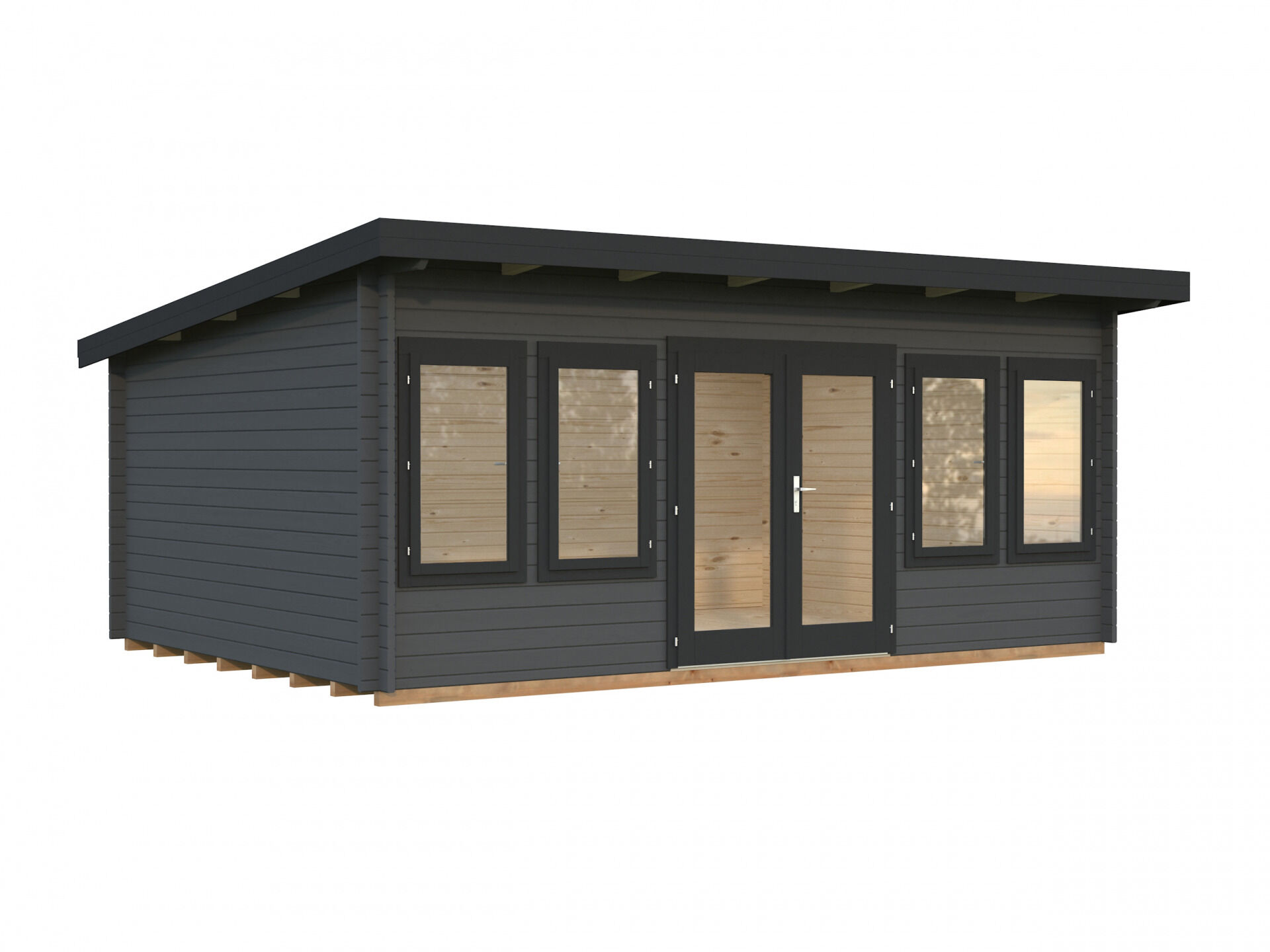 Palmako Pultdach Gartenhaus Lisa 19,4 m²