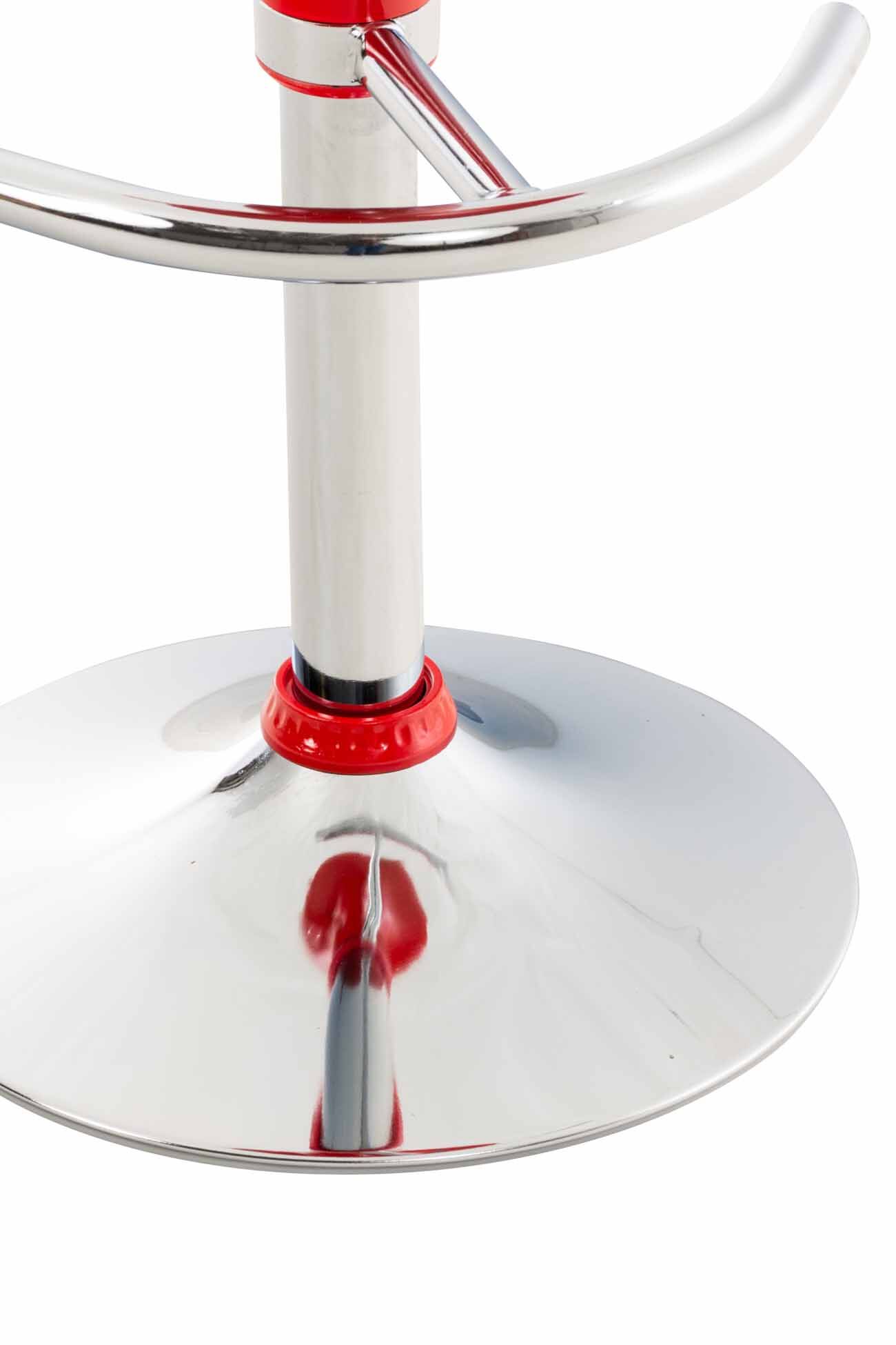 2er Set Barhocker Saddle, rot