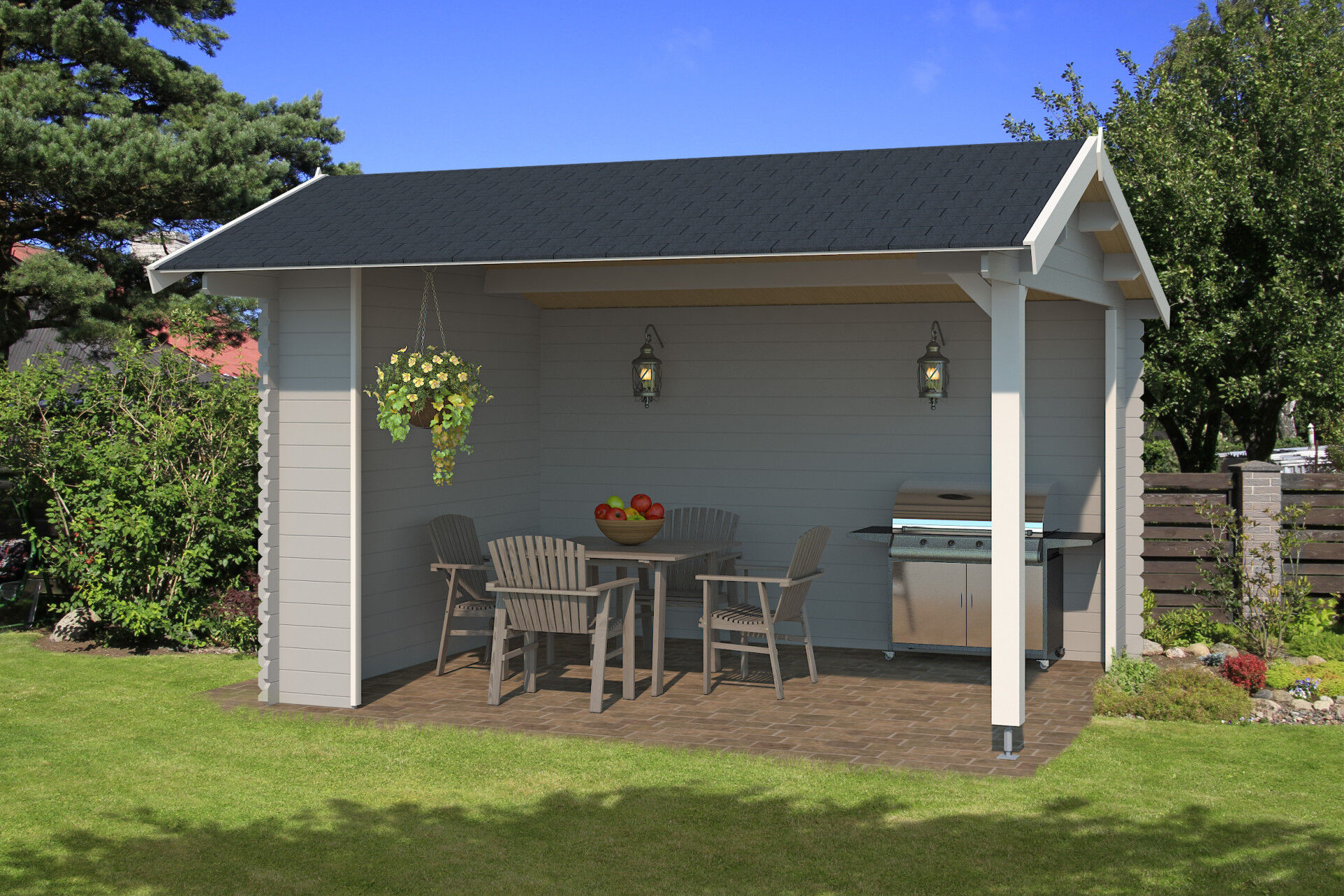 Lasita Maja Gartenpavillon Kirian