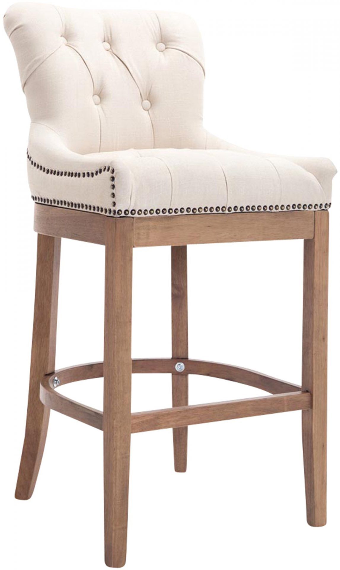 Barhocker Lakewood Stoff, Antik-hell, creme