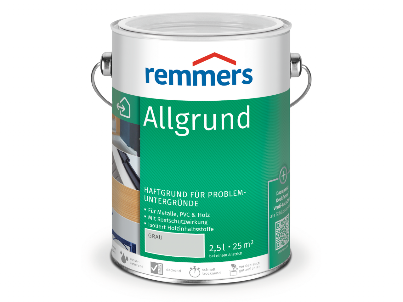 Remmers Allgrund 2.5 l, weiß