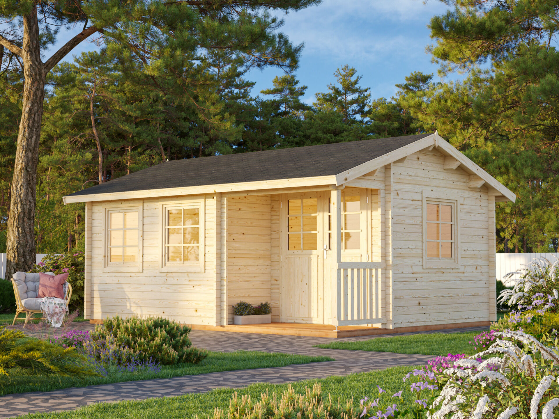 Palmako Gartenhaus Susanna 16,4 m²