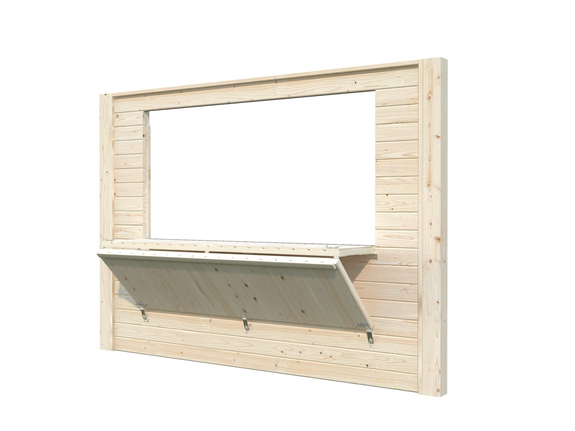 Palmako Zubehör Pavillon Palmako Connect Wand mit Kiosk-Klappe