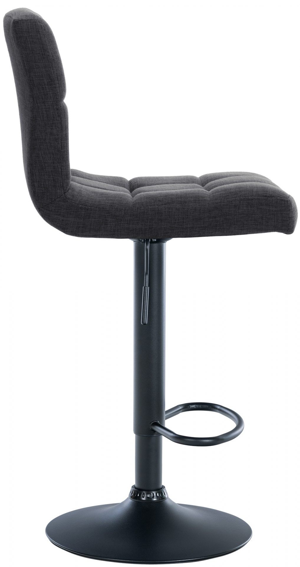 2er Set Barhocker Calma Stoff schwarz, dunkelgrau