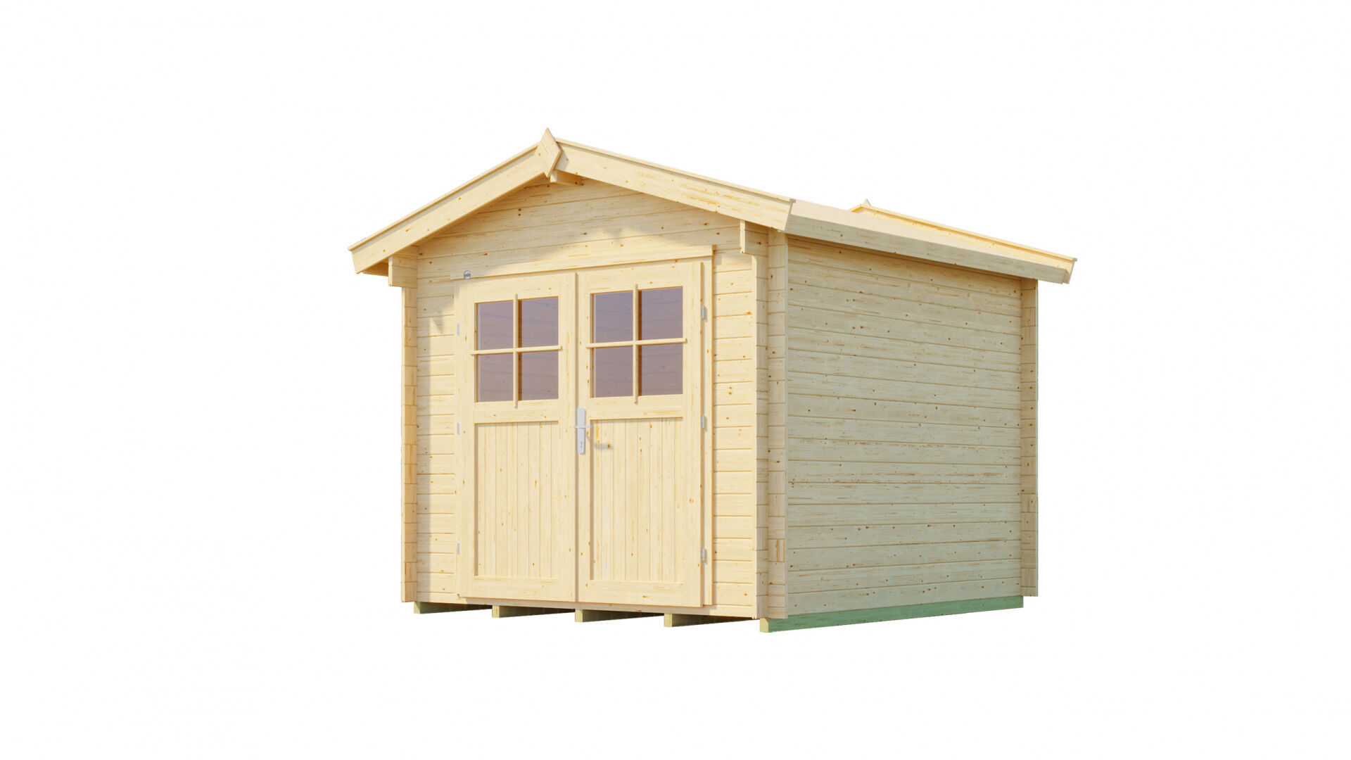 weka Gartenhaus Premium28 DT 3,0x3,3m