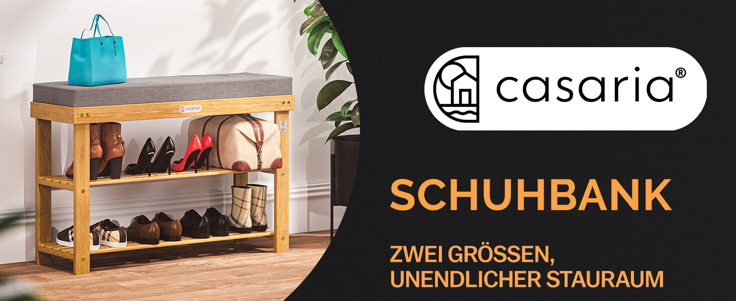 Schuhbank FSC®-zertifiziertes Akazienholz 70x33x48cm